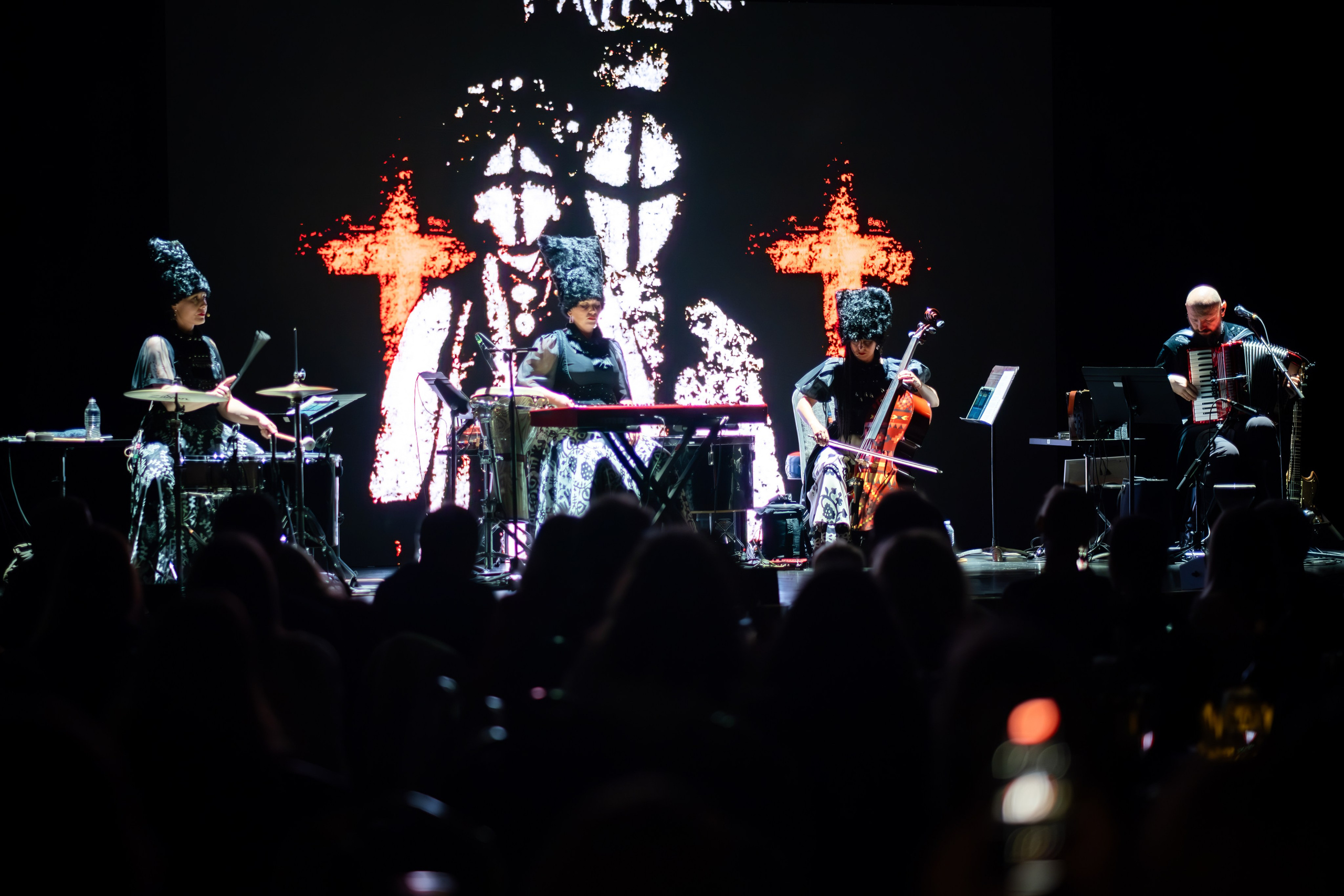 DAKHA BRAKHA. Reportage concert portrait photography in the San Francisco Bay Area