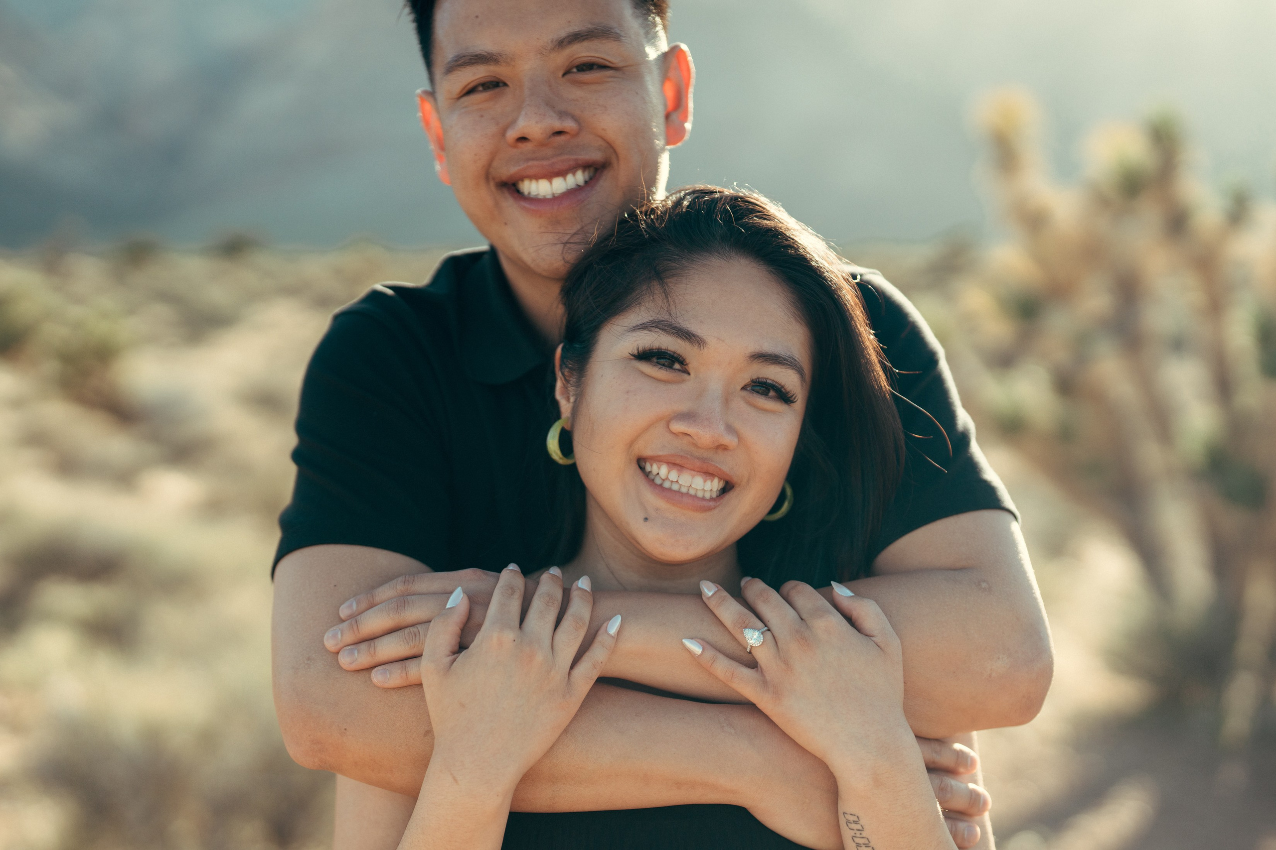 Brian&Christina. Marriage Proposal. Wedding & elopement photographer Viktoriya Kravtsov. Las Vegas