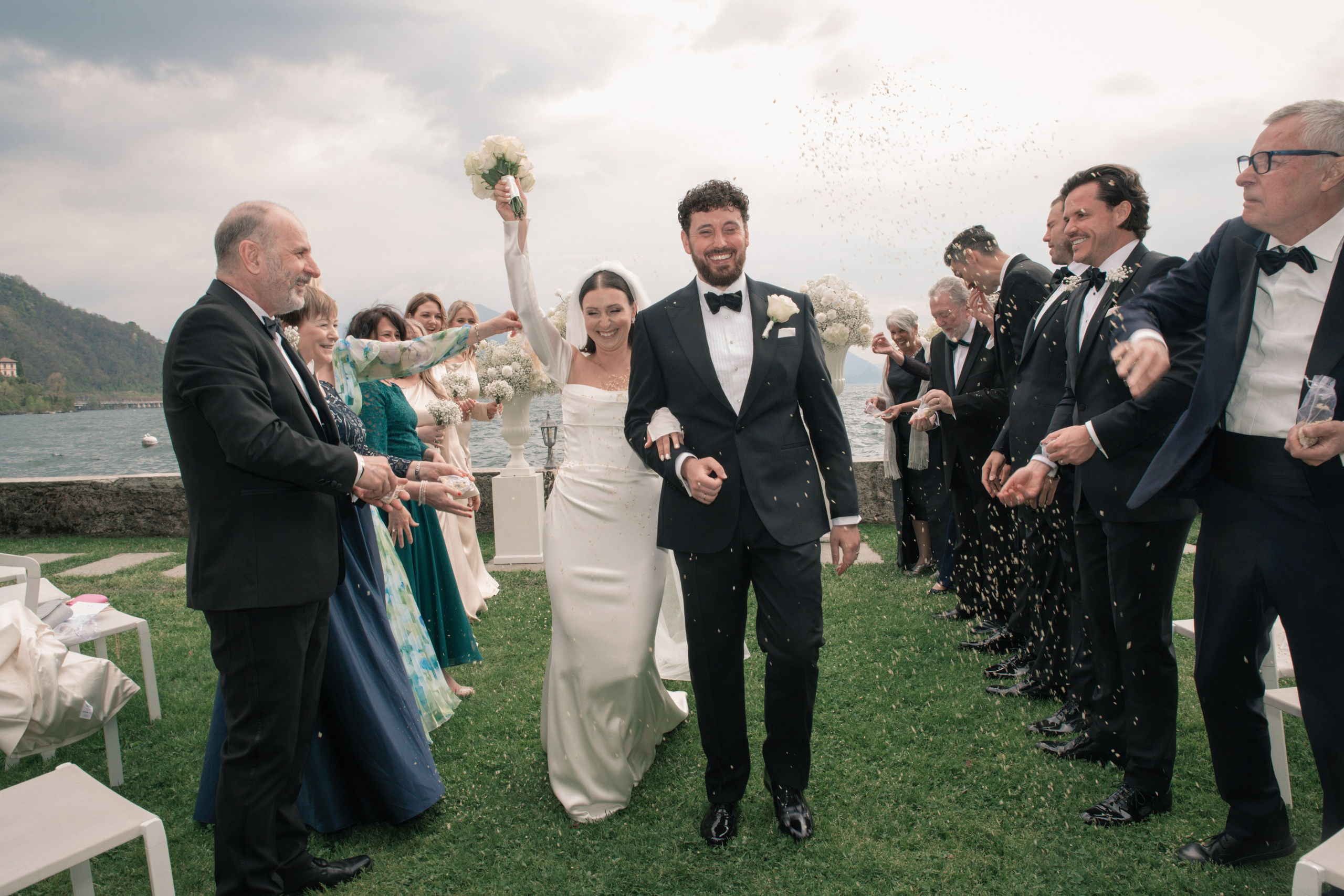 Roxie & Richard Wedding. Fotografo matrimonio Lago di Como Ferrari Media Production