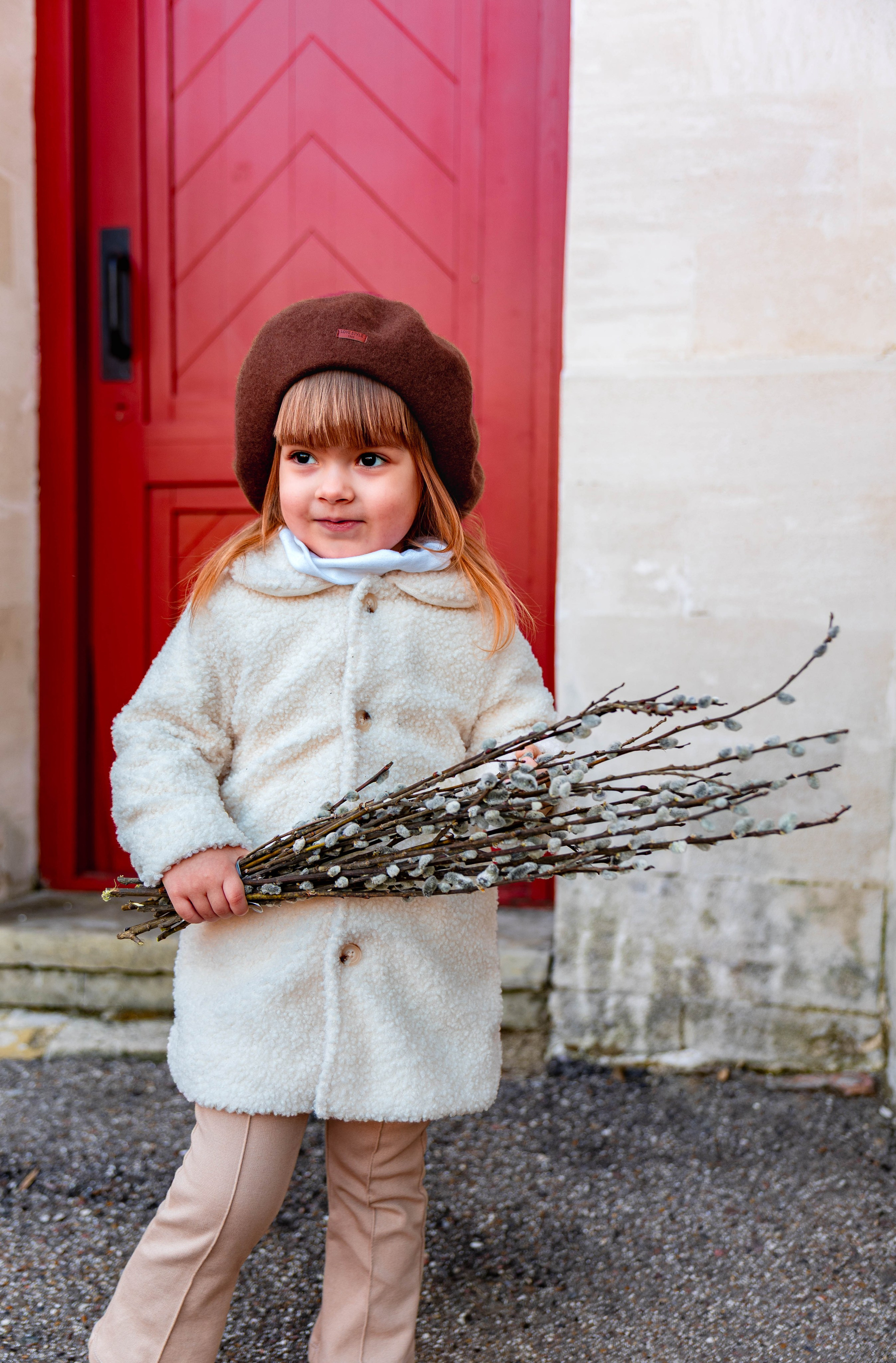 Фотосессия ребенка в вербное воскресенье. Семейный фотограф в Кишиневе, Молдова Врабий Ольга