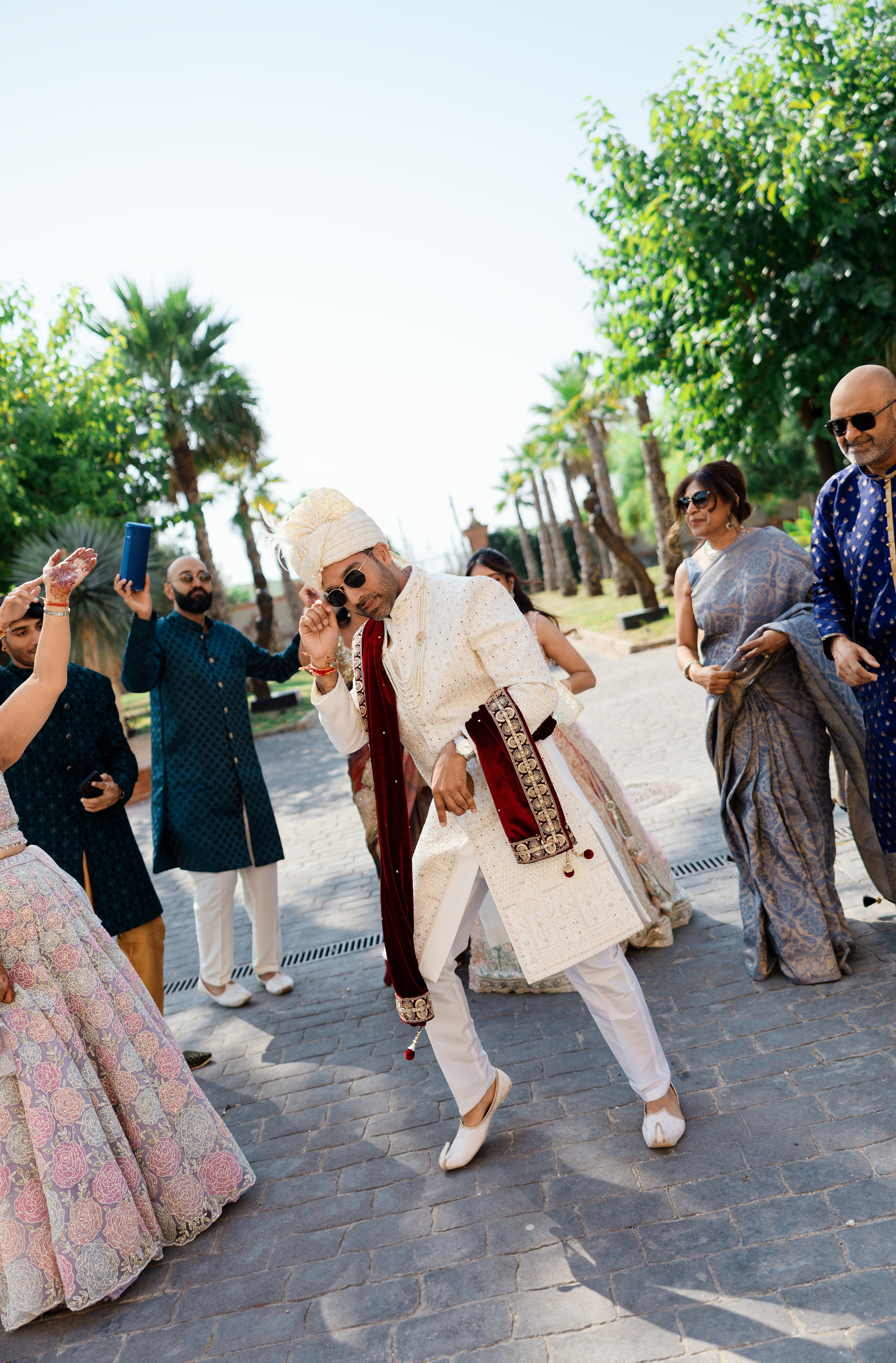 Indian wedding at Gran Villa Rosa, Barcelona