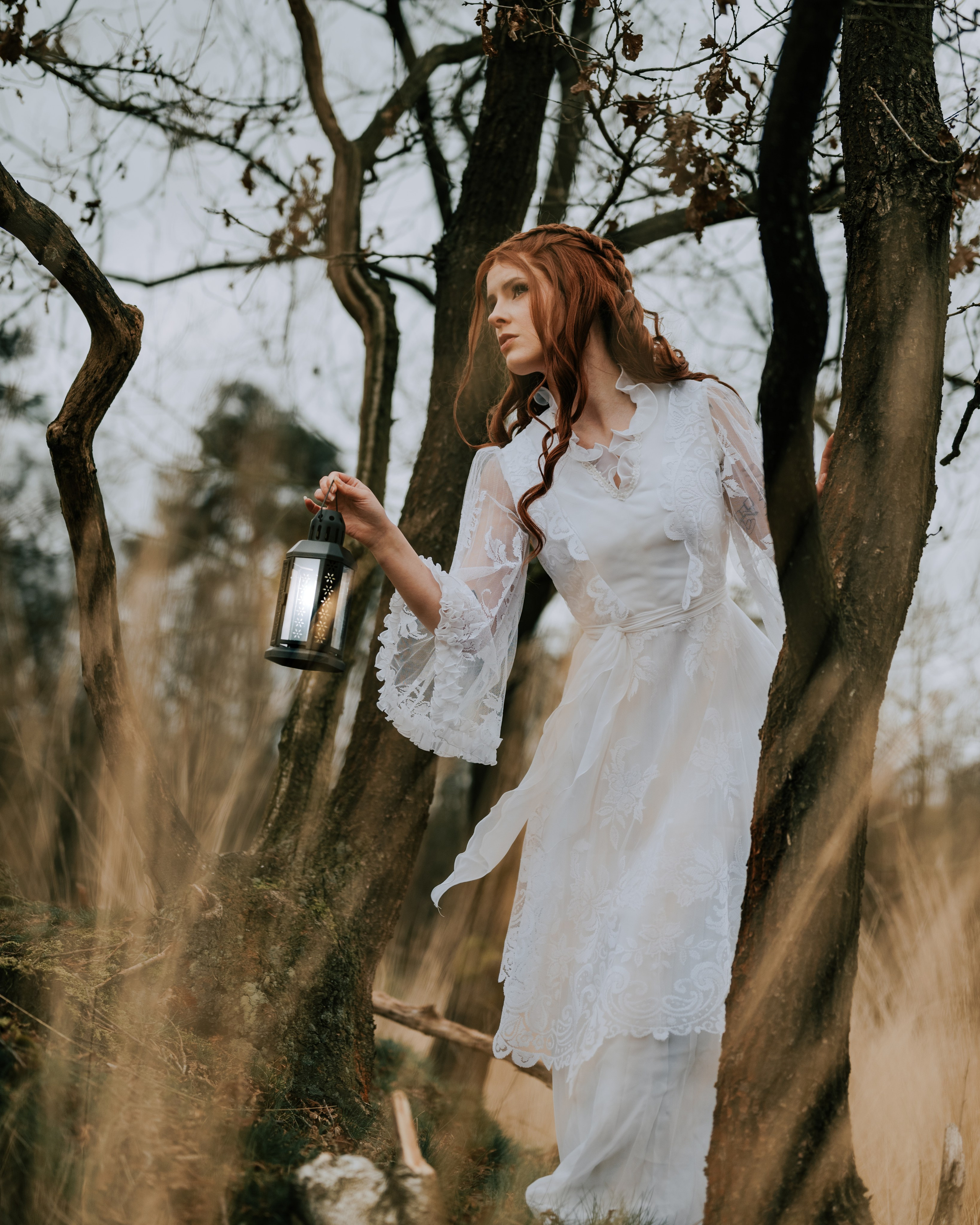 Dutch Folklore in the Fields of Lowlands, Witte Wieven. Moth & Moss Photography