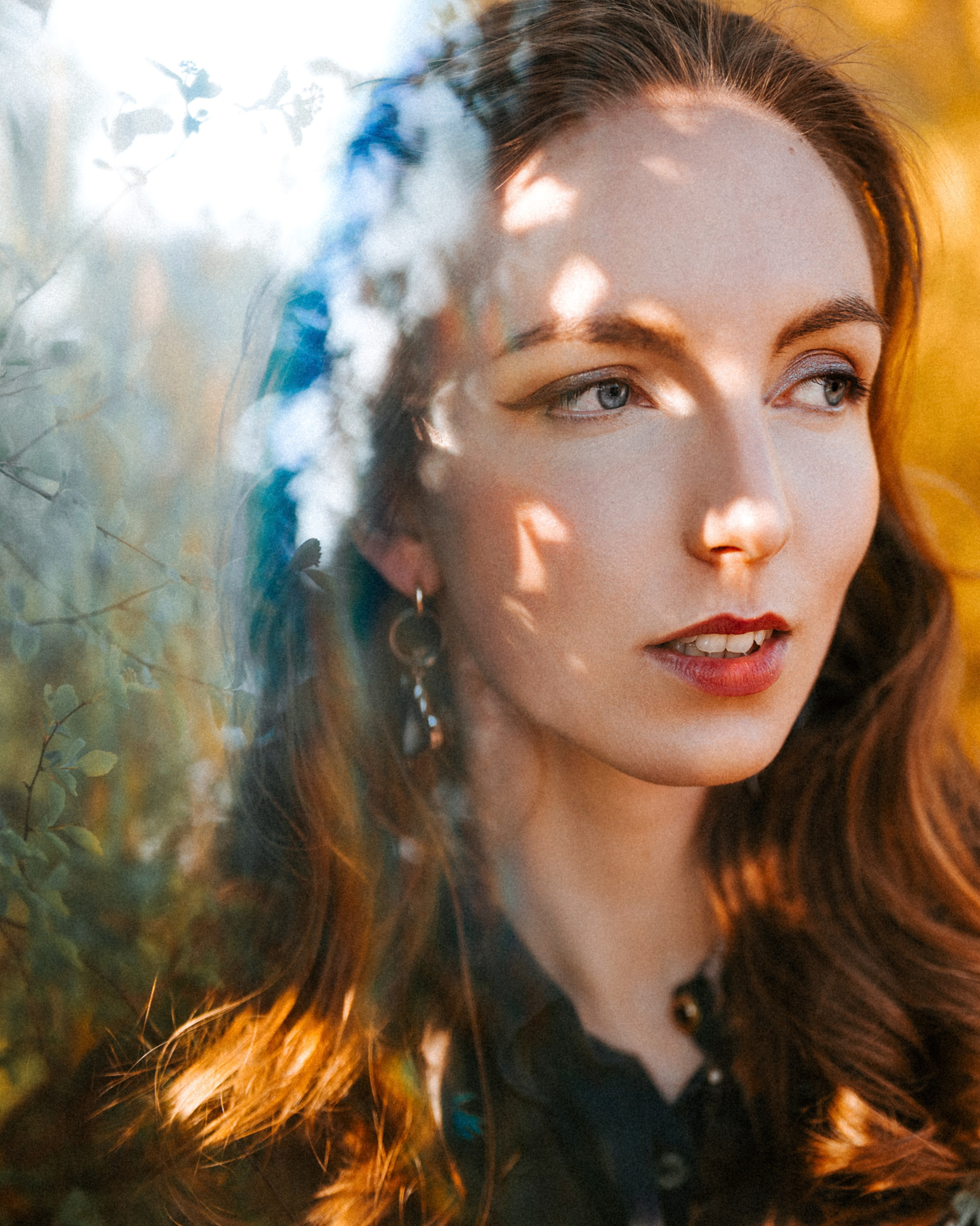 Spring Photoshoot in Yellow Flowers. Moth & Moss Photography
