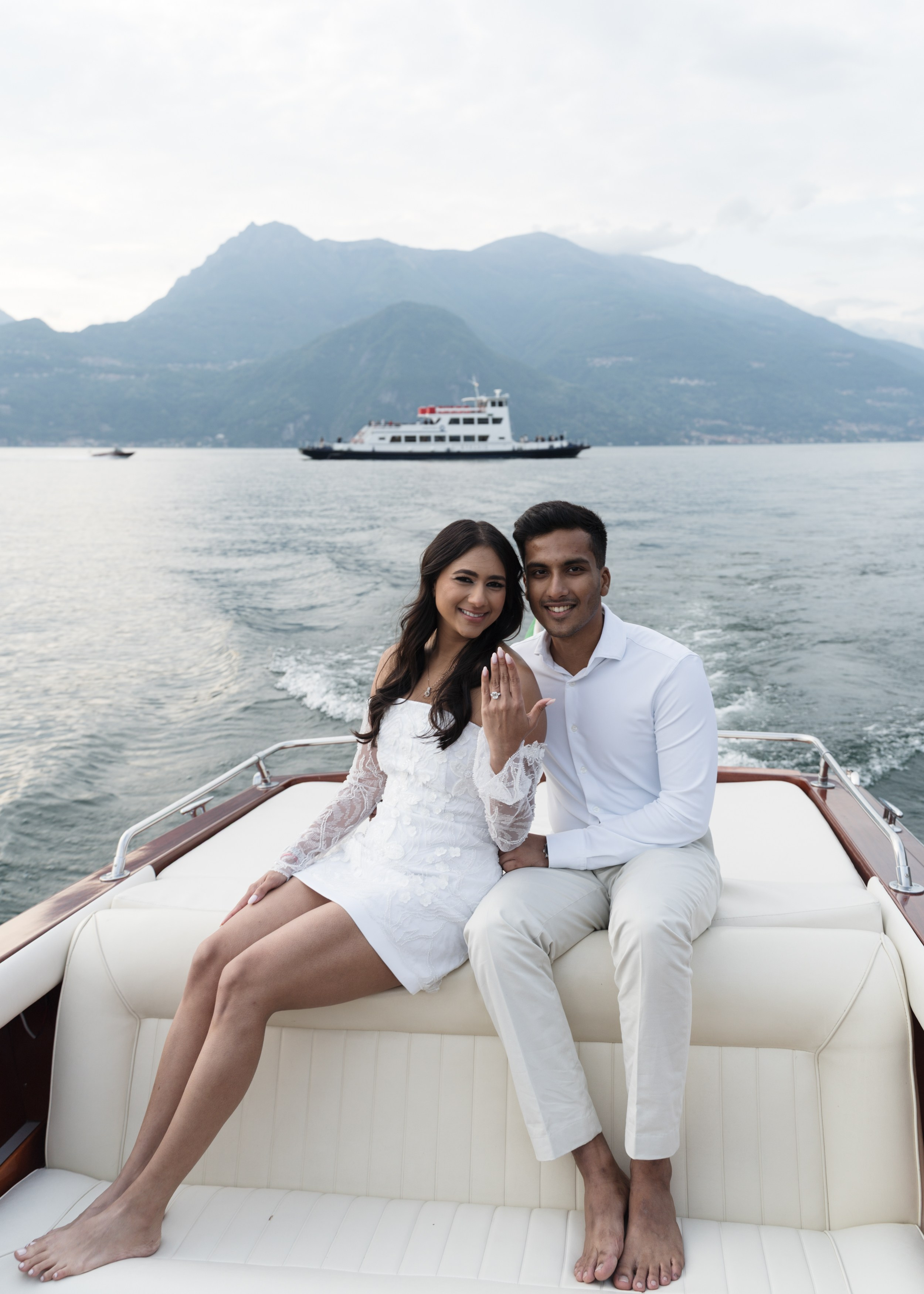 Villa Monastero Secret Proposal. Proposal Photographer in Lake Como