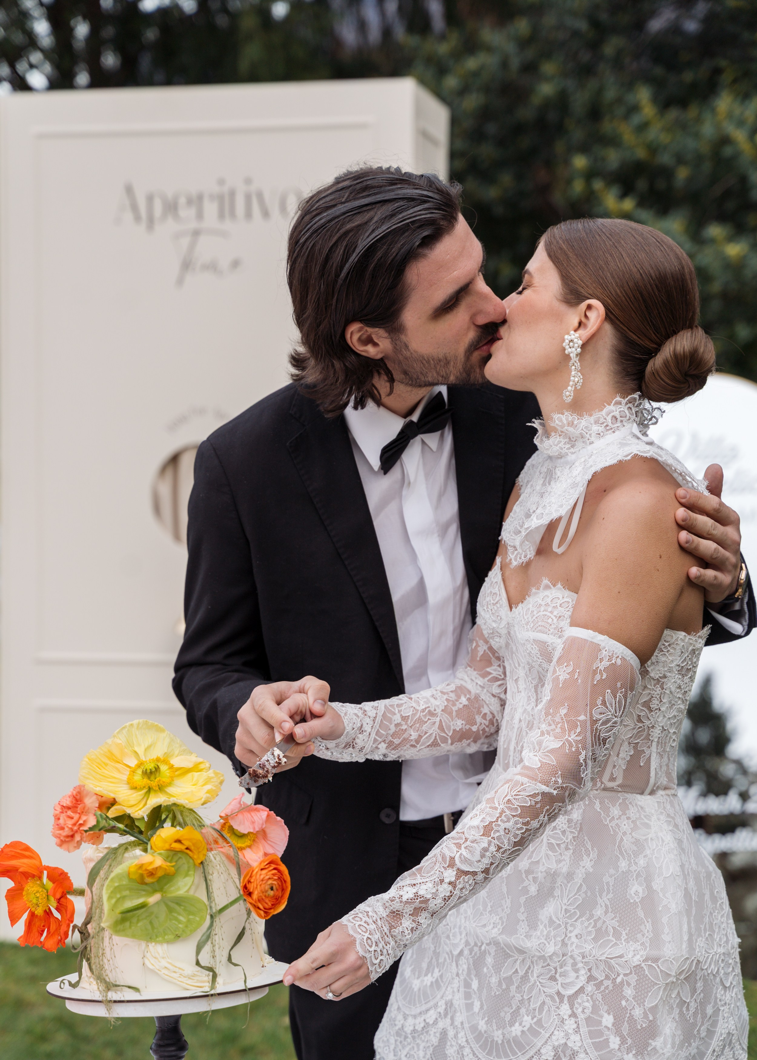Serena & Dave Aperol Wedding. Proposal Photographer in Lake Como