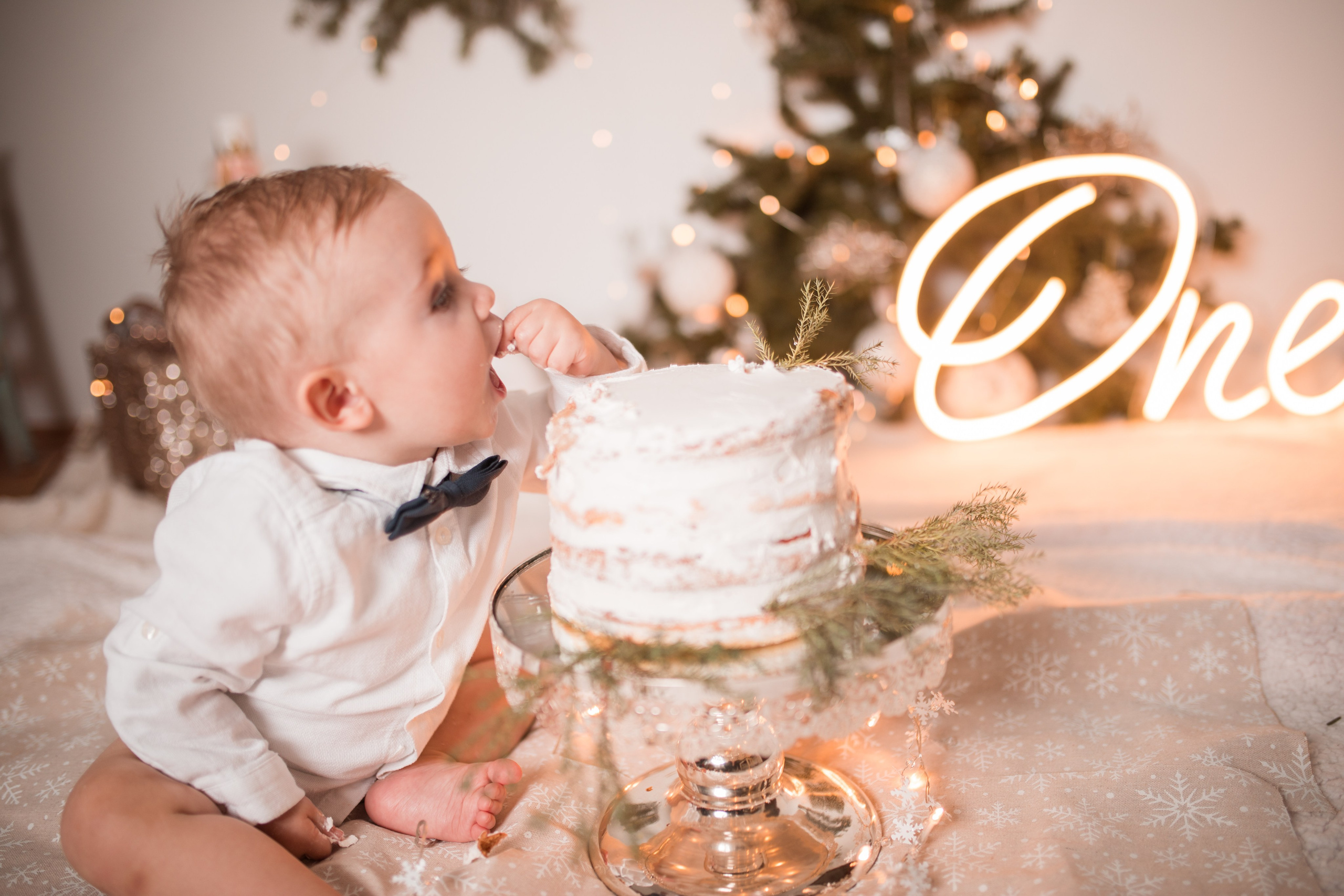 ILIJA 1TH BIRTHDAY SMASH CAKE. HOME