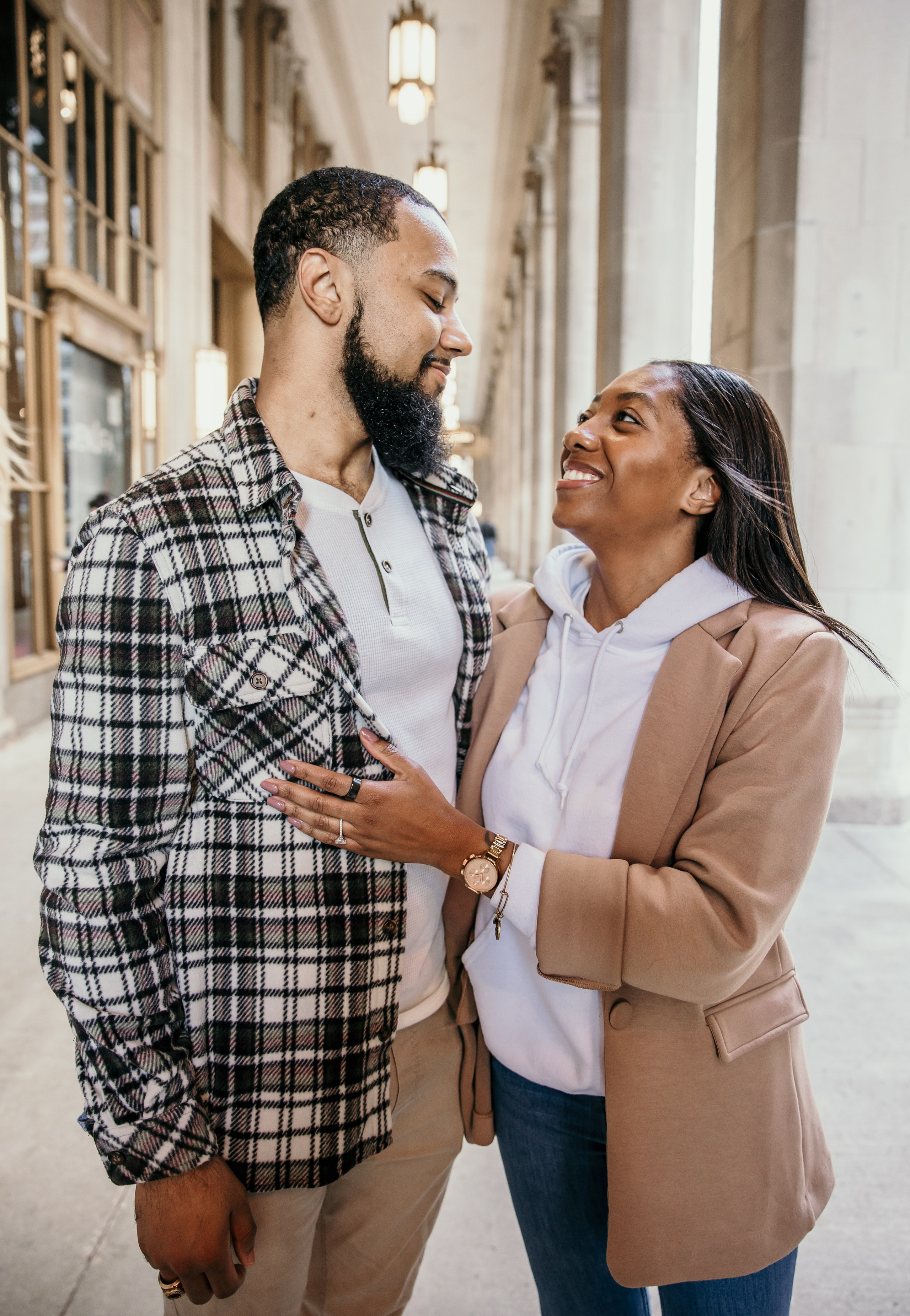 Proposal in Chicago. Family Lifestyle Photography
