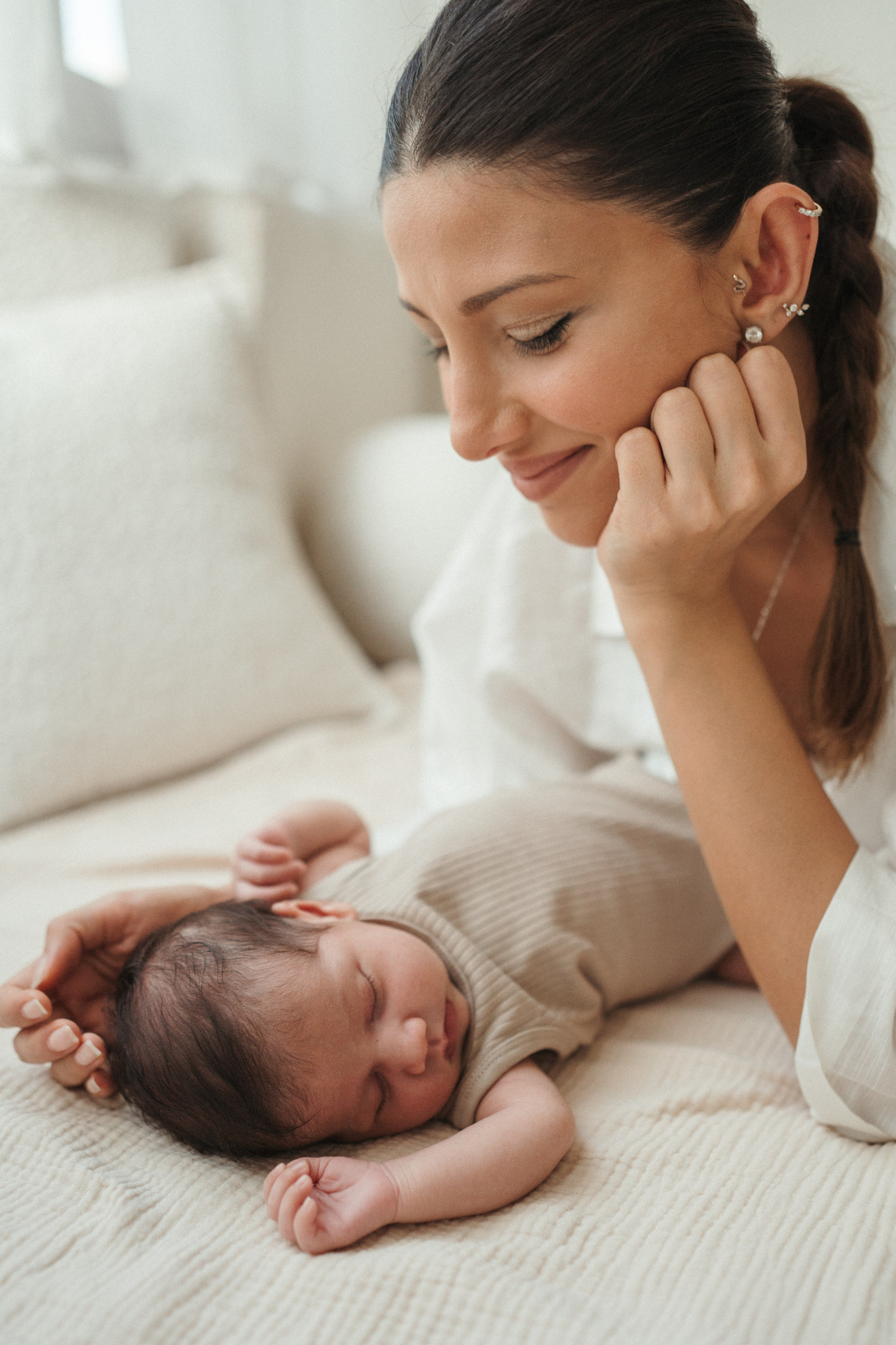 Welcome to the world Selma. Family photographer in Saudi Arabia