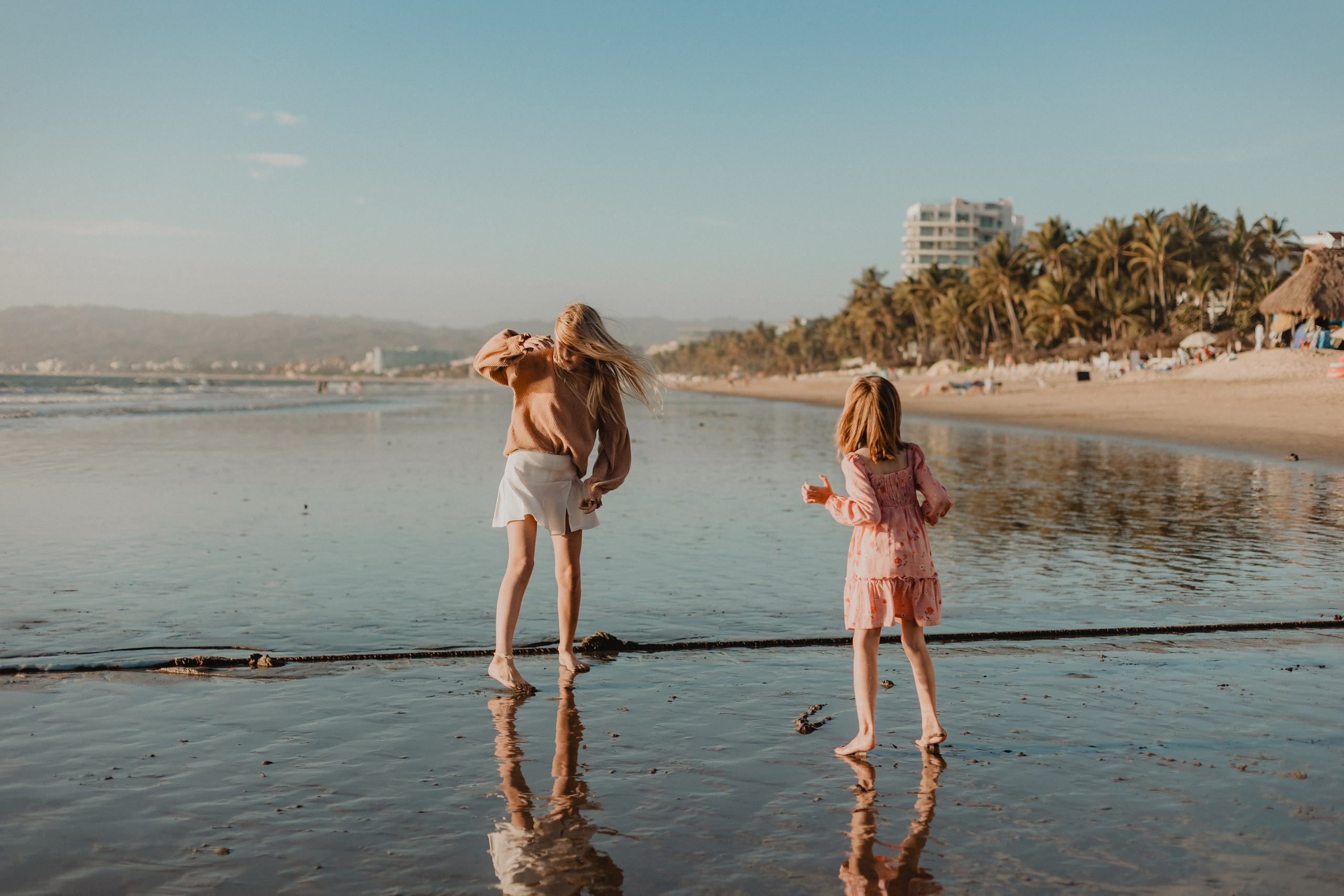 Laughter, Sand, and Sea: A Family Session in Nuevo Vallarta
