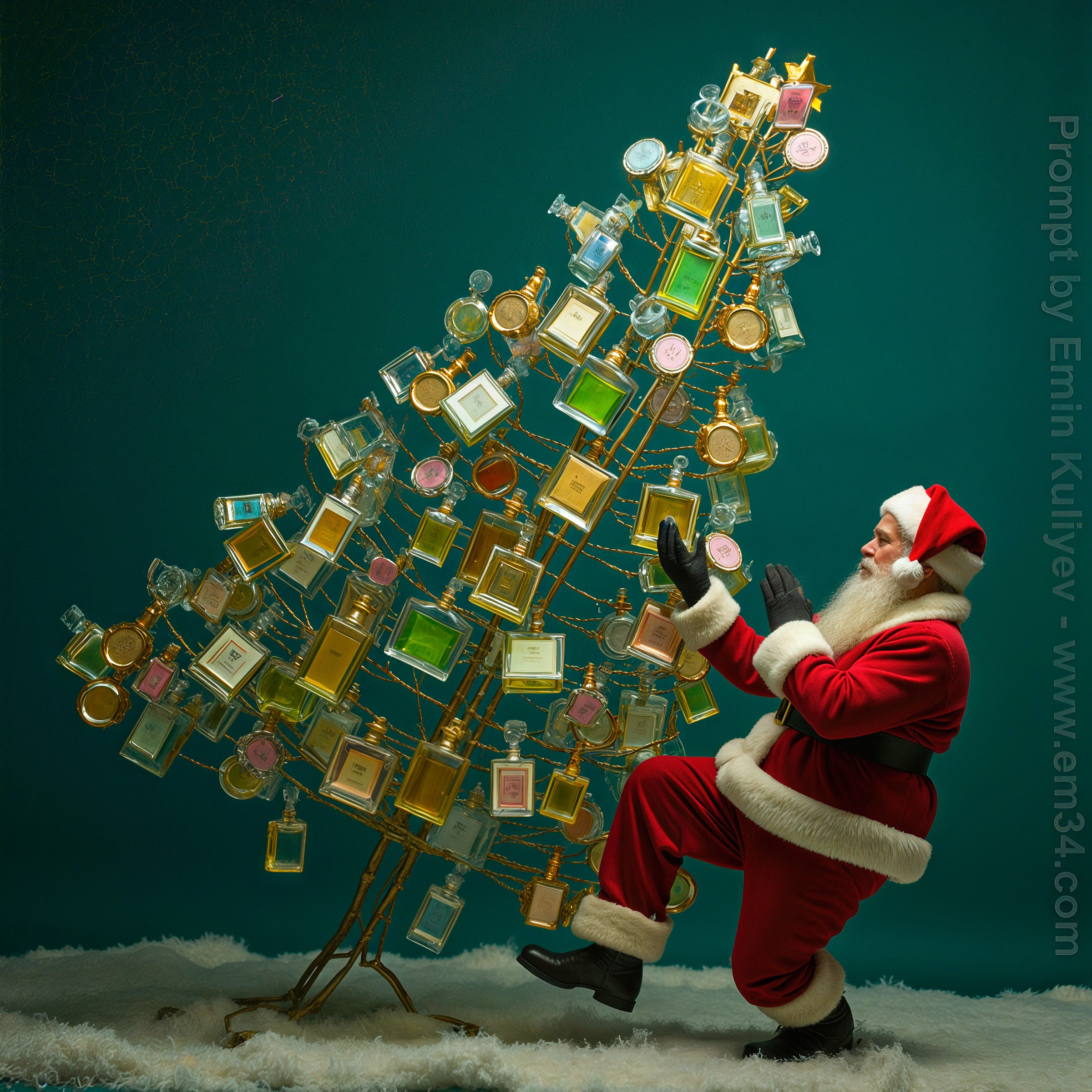 Created my own vision of a Christmas tree in ai. Emin Kuliyev — Award-Winning Wedding Photojournalist NYC & USA | Best Wedding Photographer Known for Candid, Timeless Moments