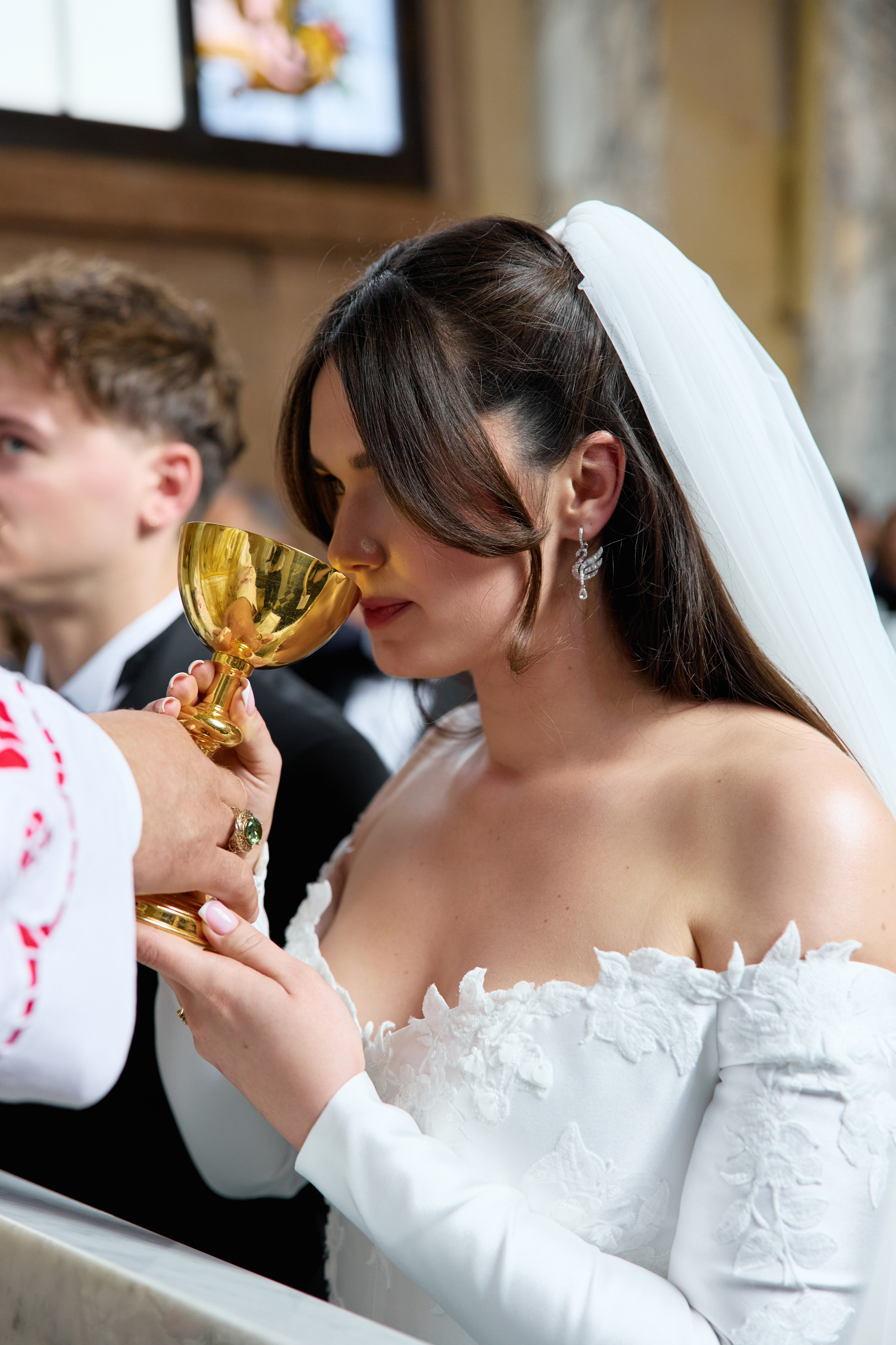 Wiktoria & Kacper. Pałac Goetz. Fotograf ślubny i rodzinny w Krakowie Yana Klymova