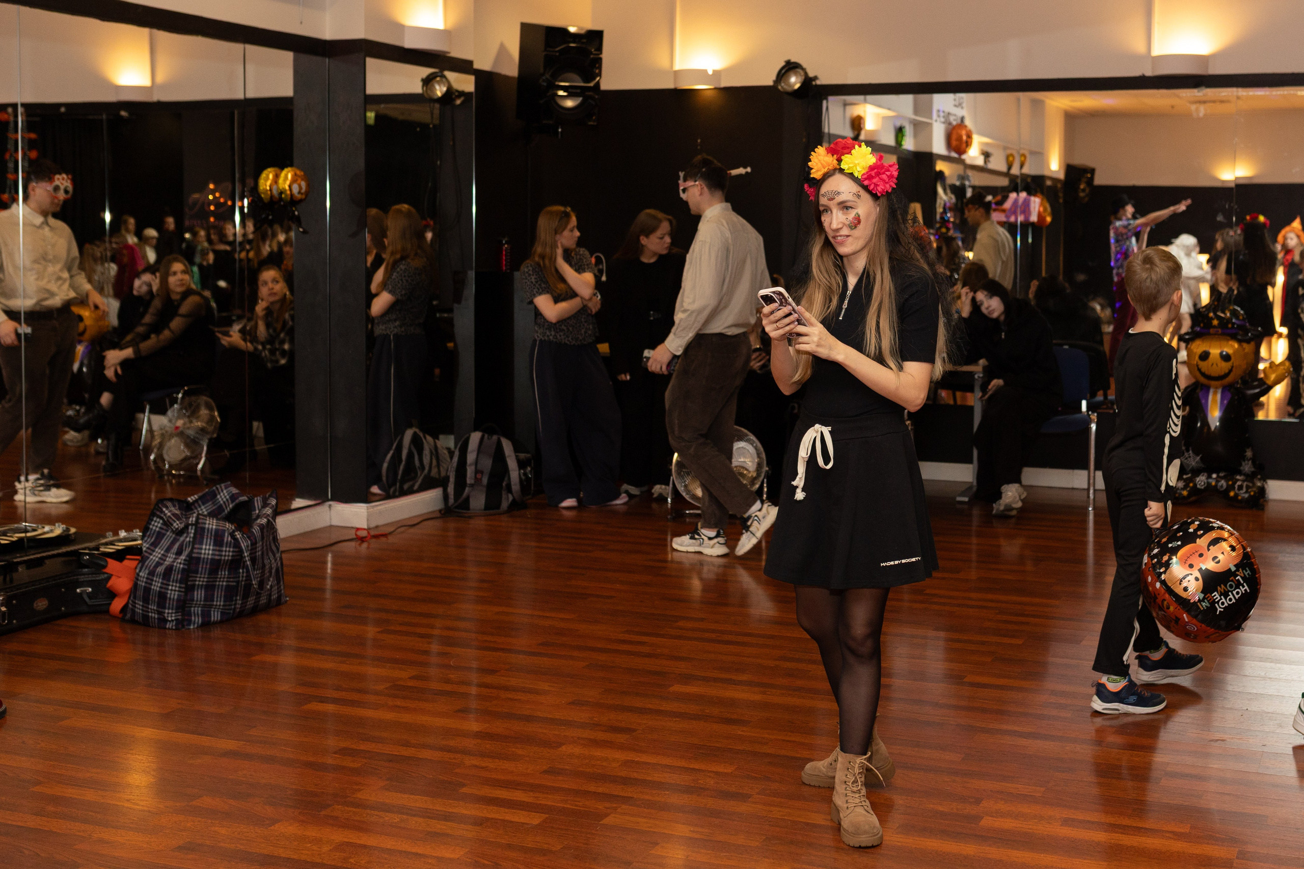 Хэллоуин Leo dance. Family and children photographer in Warszaw Liudmila Babrouskaya