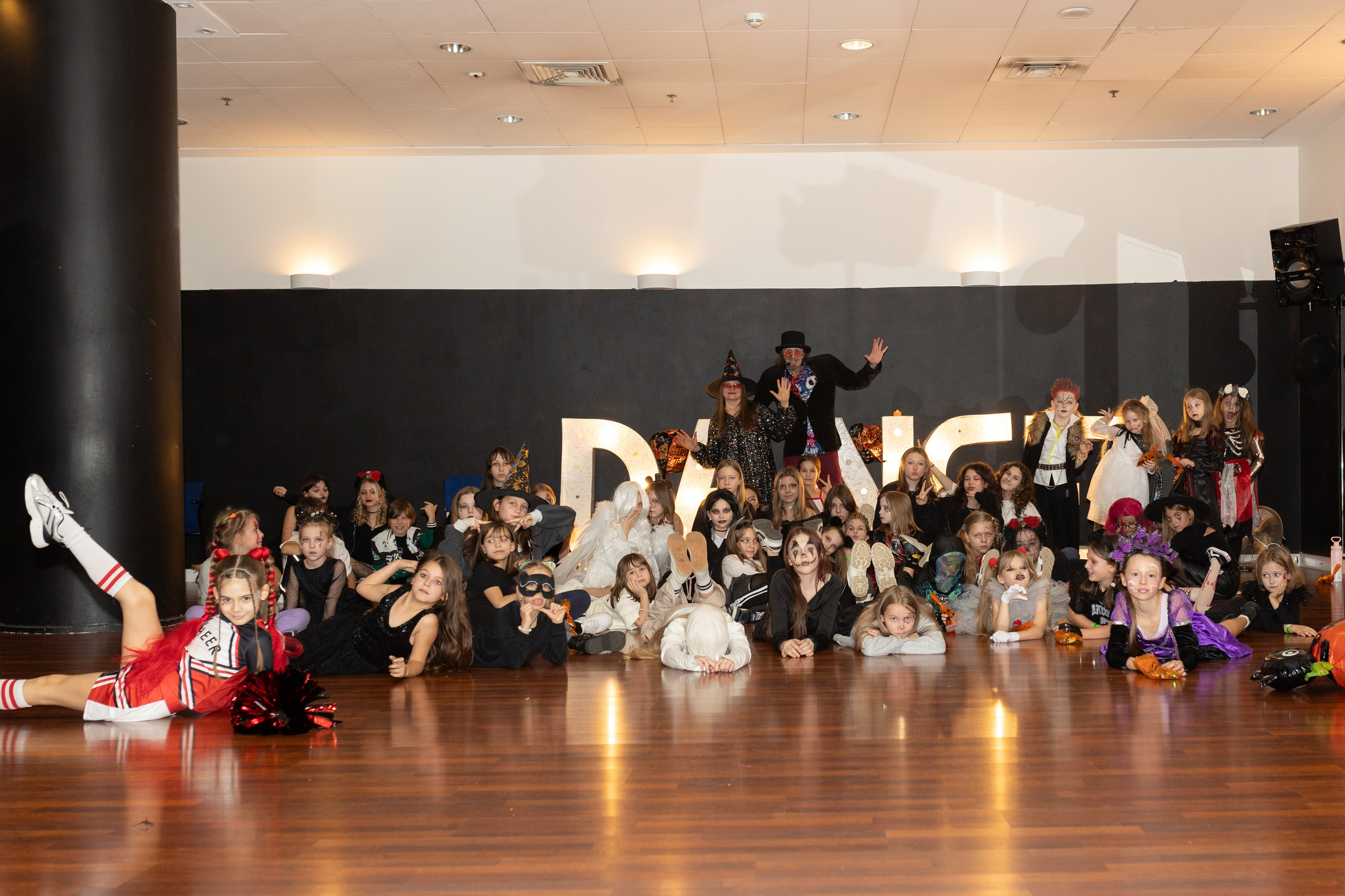Хэллоуин Leo dance. Family and children photographer in Warszaw Liudmila Babrouskaya