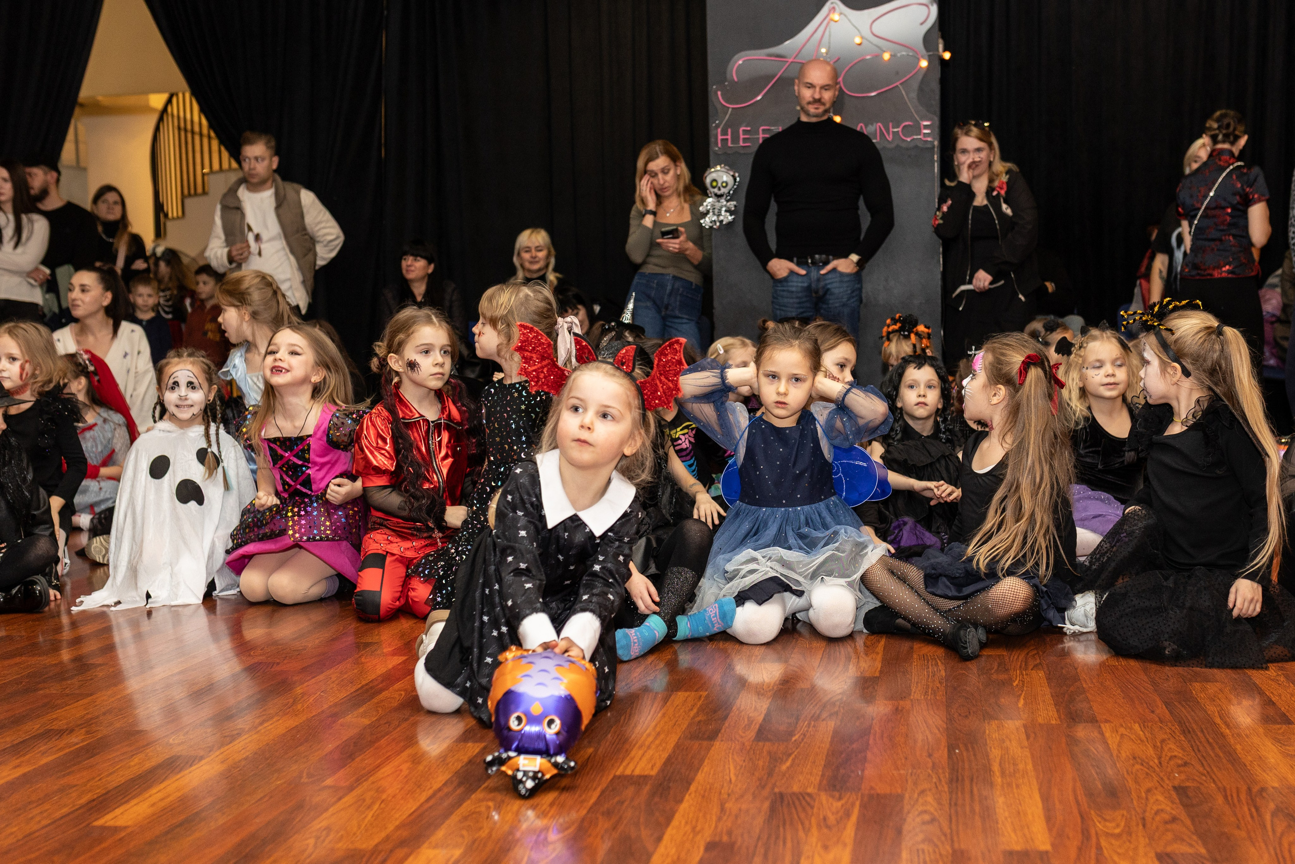 Хэллоуин Leo dance. Family and children photographer in Warszaw Liudmila Babrouskaya