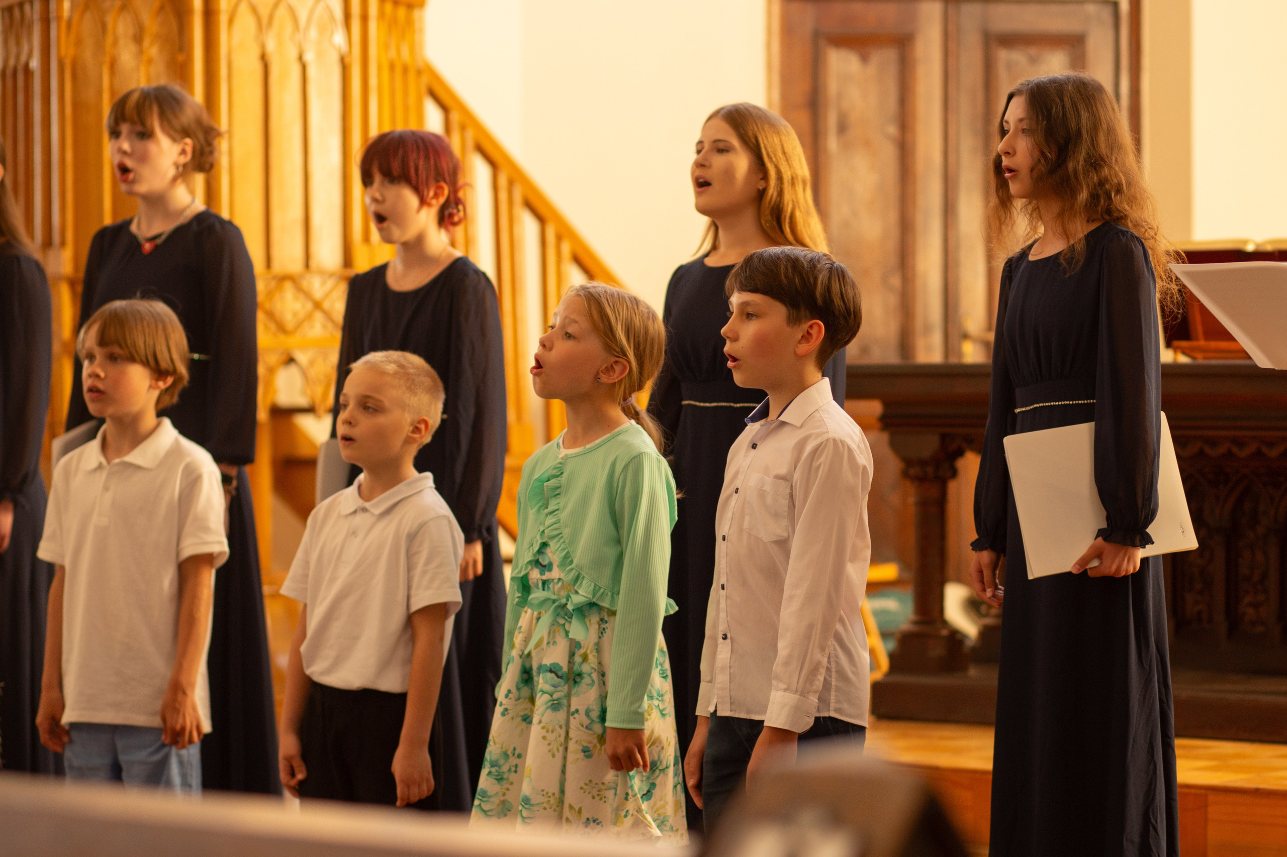 Репортаж — концерт детского хора Мара. Family and children photographer in Warszaw Liudmila Babrouskaya