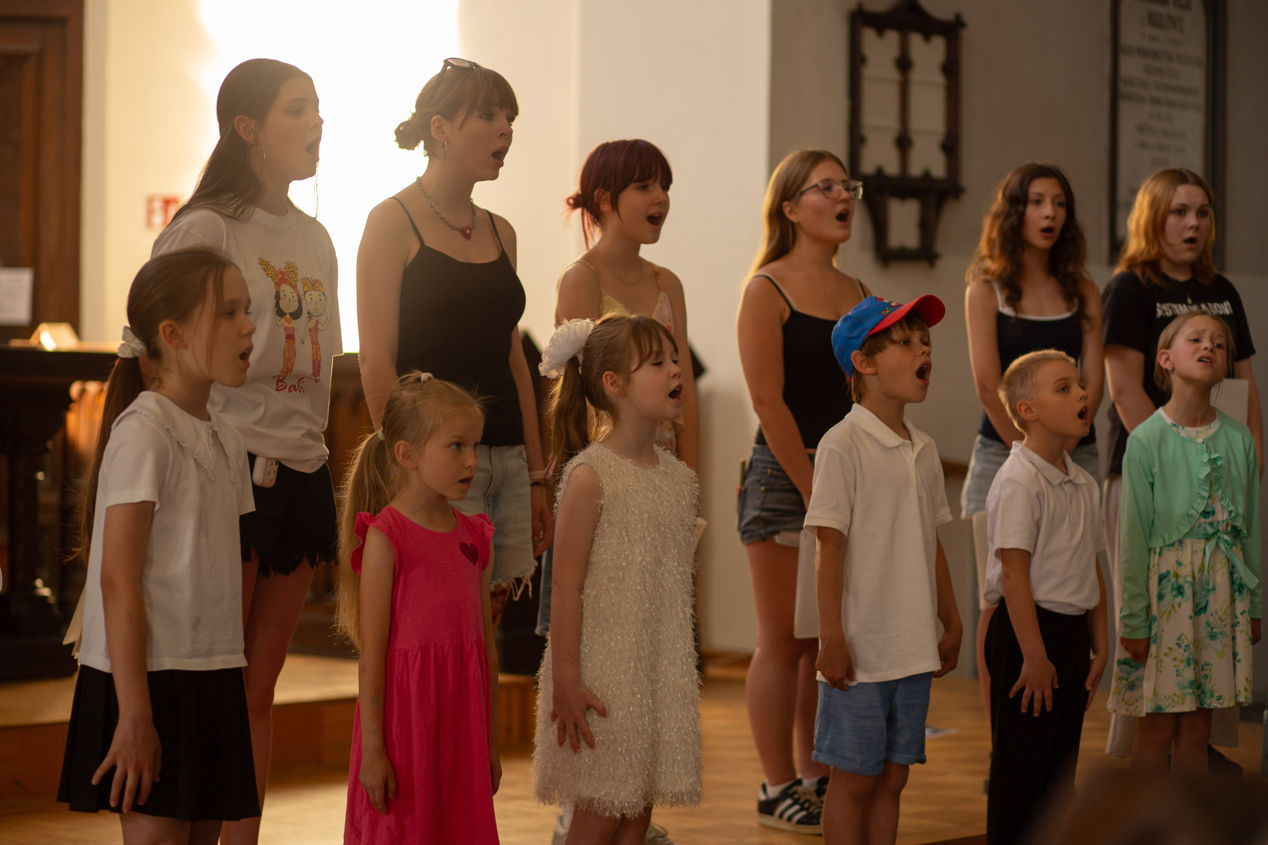 Репортаж — концерт детского хора Мара. Family and children photographer in Warszaw Liudmila Babrouskaya