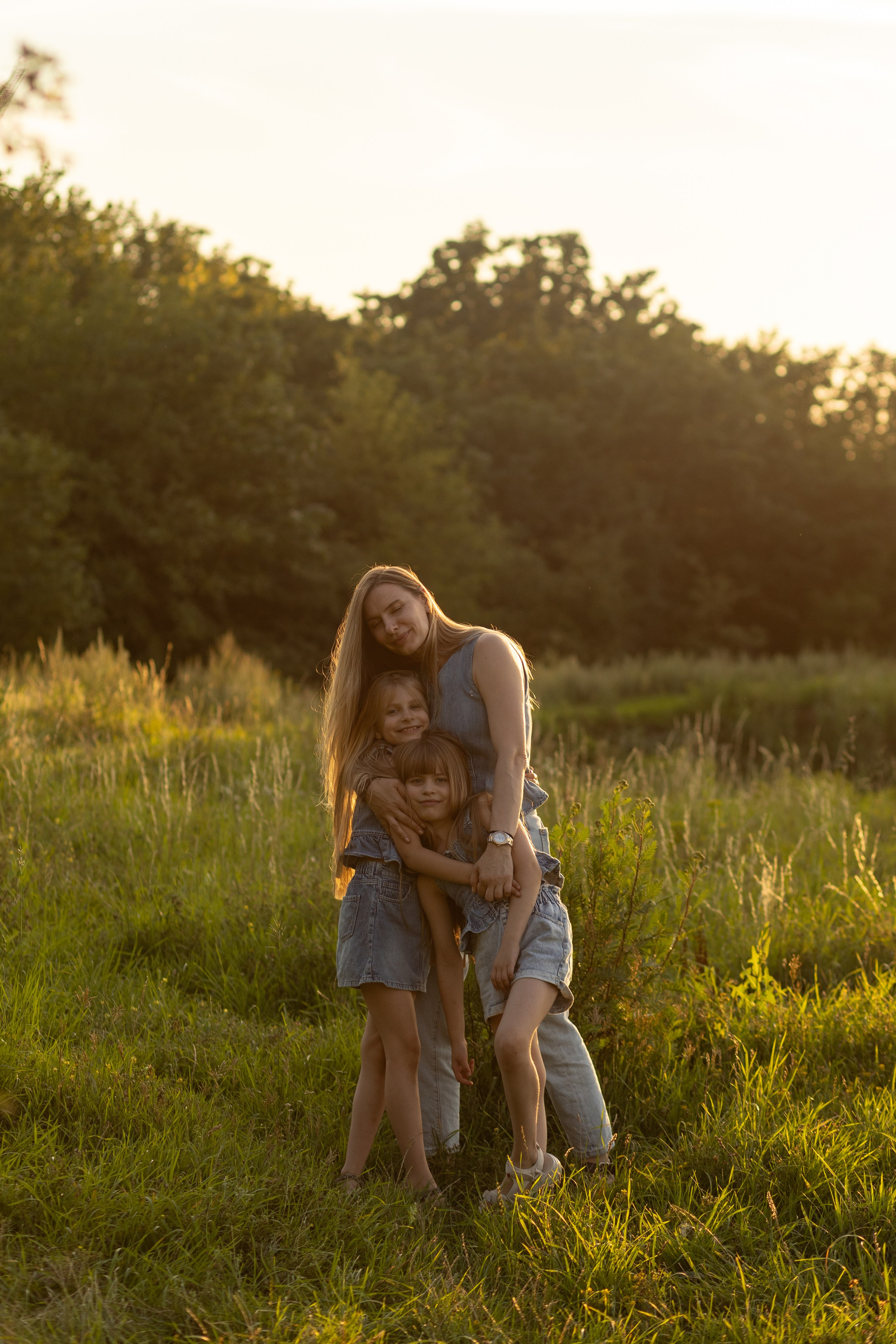 Амелия, Арина и Ксения. Семейный и детский фотограф в Варшаве Мила Бобровская