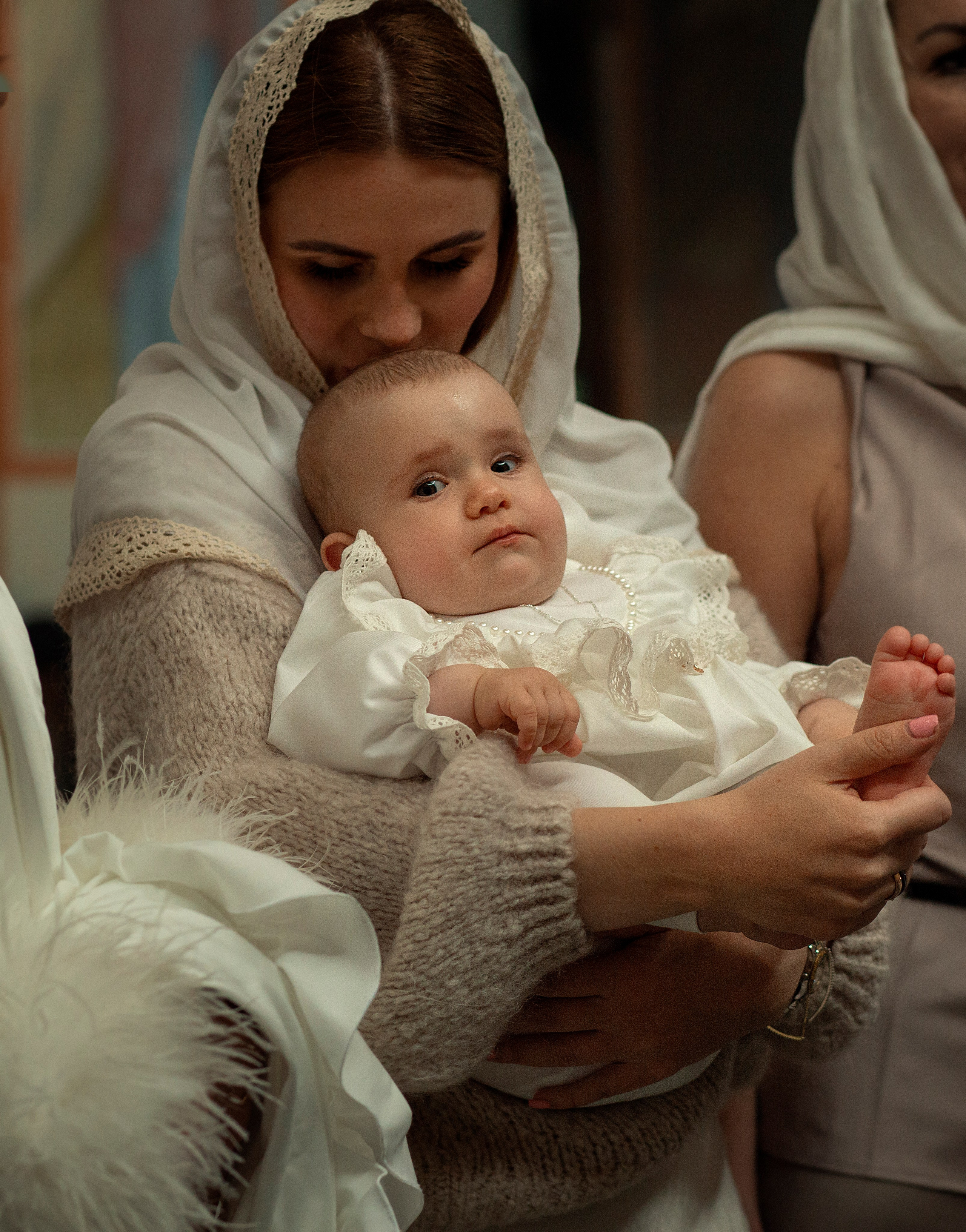 Крещение Милана. Family and children photographer in Warszaw Liudmila Babrouskaya