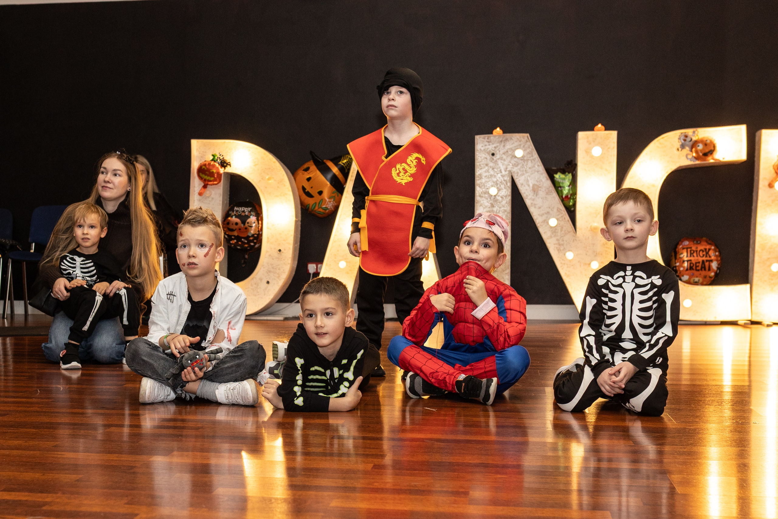 Хэллоуин Leo dance. Family and children photographer in Warszaw Liudmila Babrouskaya