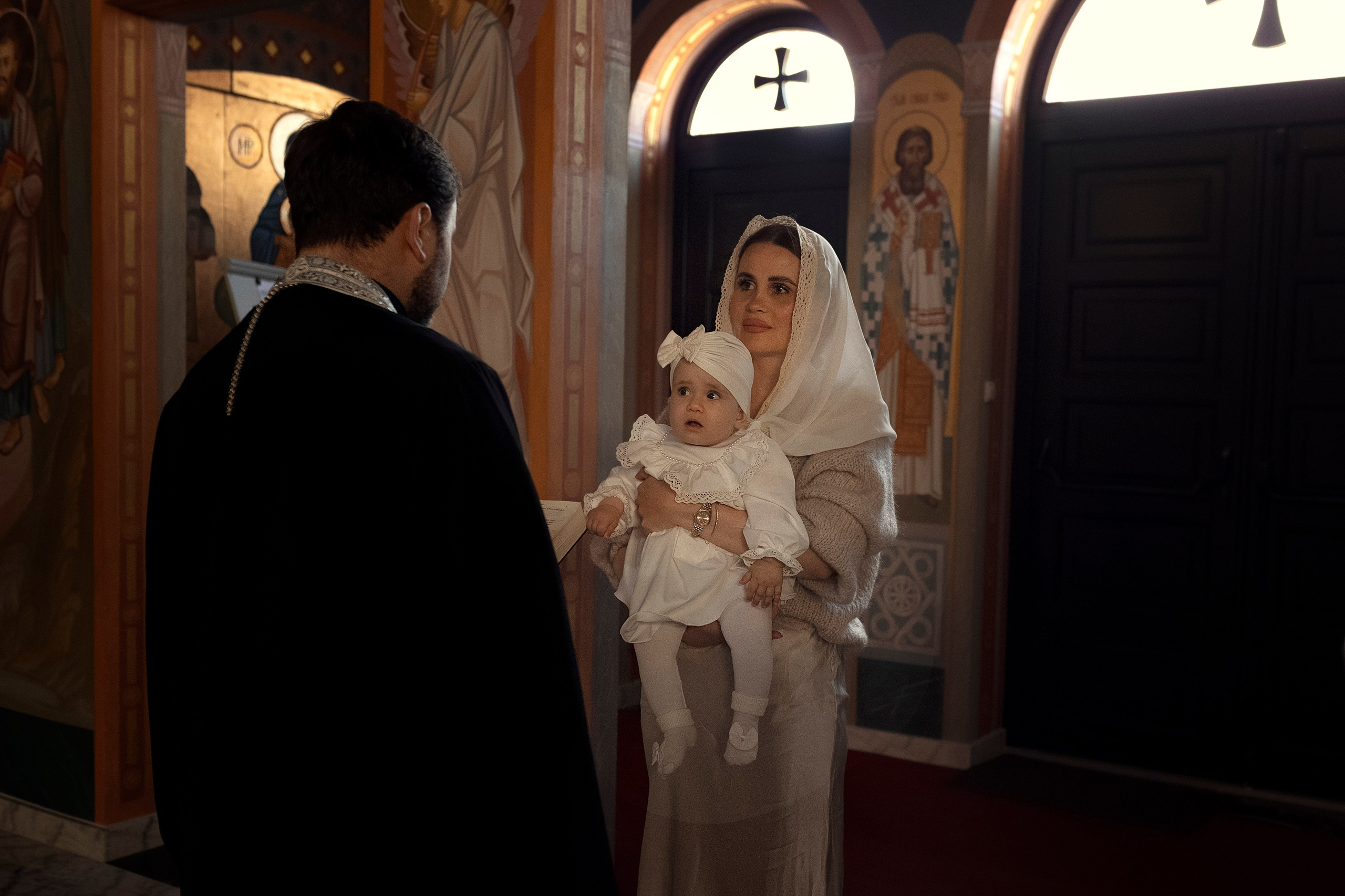 Крещение Милана. Family and children photographer in Warszaw Liudmila Babrouskaya