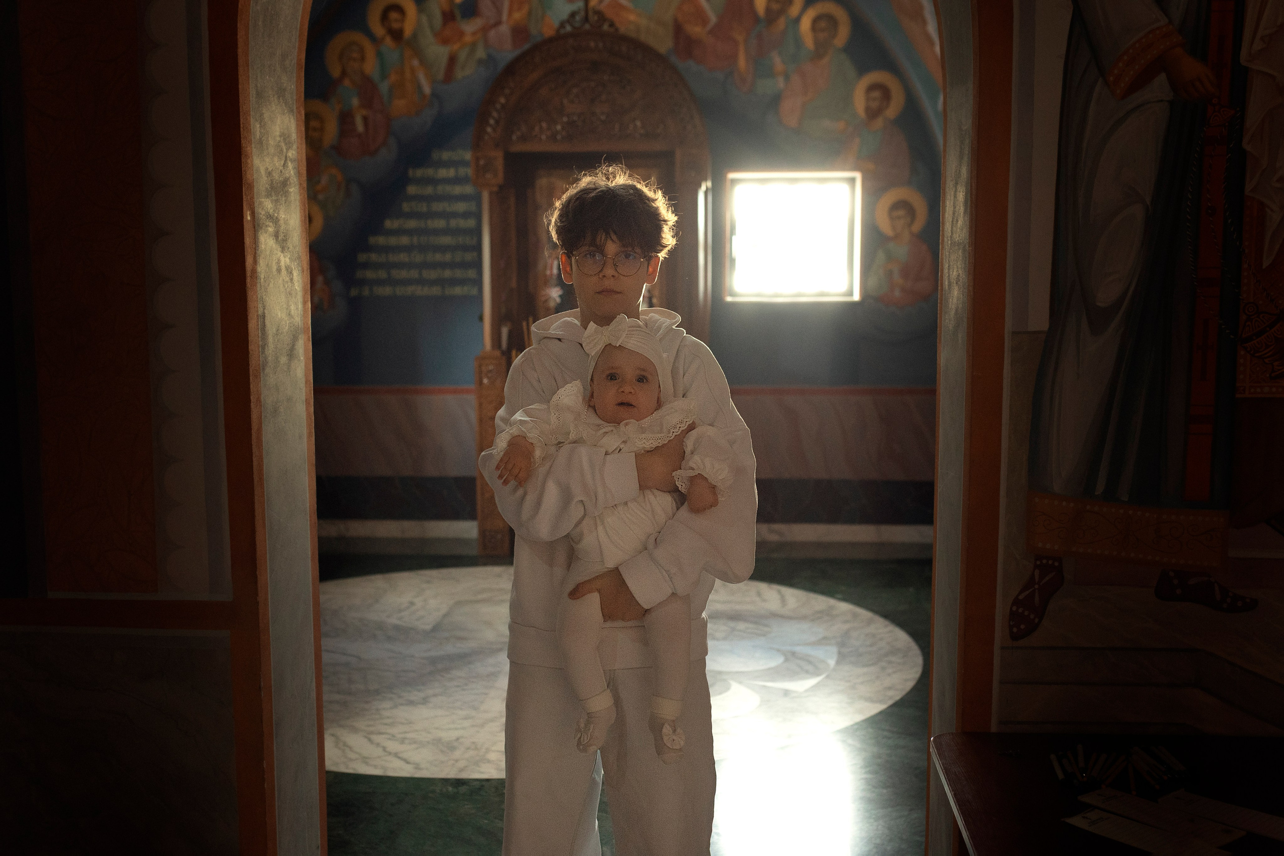 Крещение Милана. Family and children photographer in Warszaw Liudmila Babrouskaya