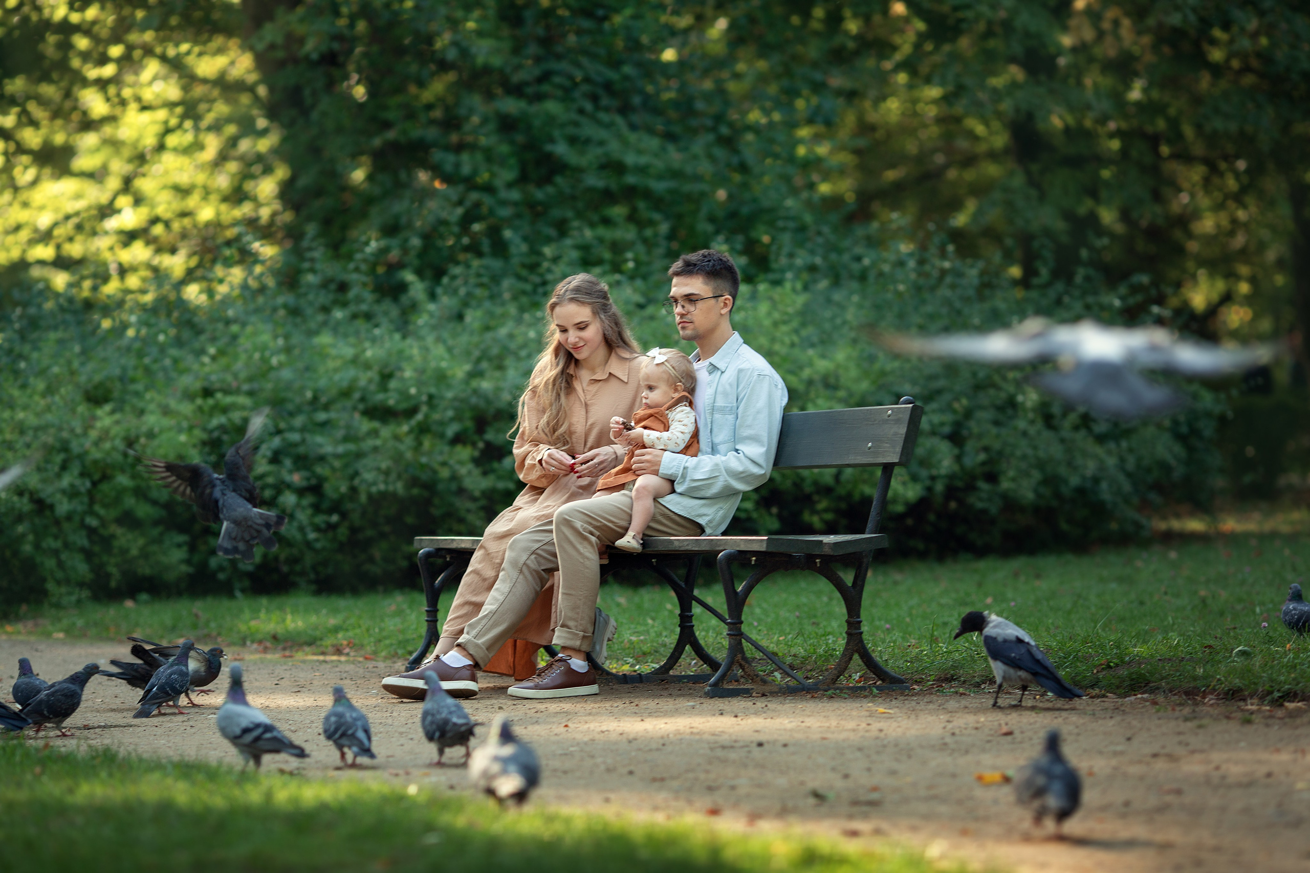 Семья. Family and children photographer in Warszaw Liudmila Babrouskaya