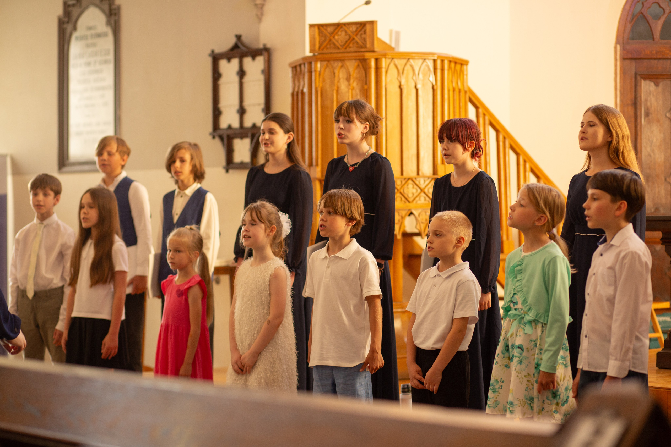 Репортаж — концерт детского хора Мара. Family and children photographer in Warszaw Liudmila Babrouskaya