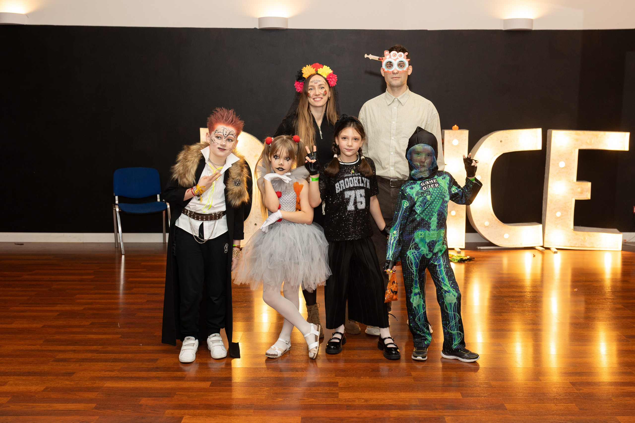 Хэллоуин Leo dance. Family and children photographer in Warszaw Liudmila Babrouskaya