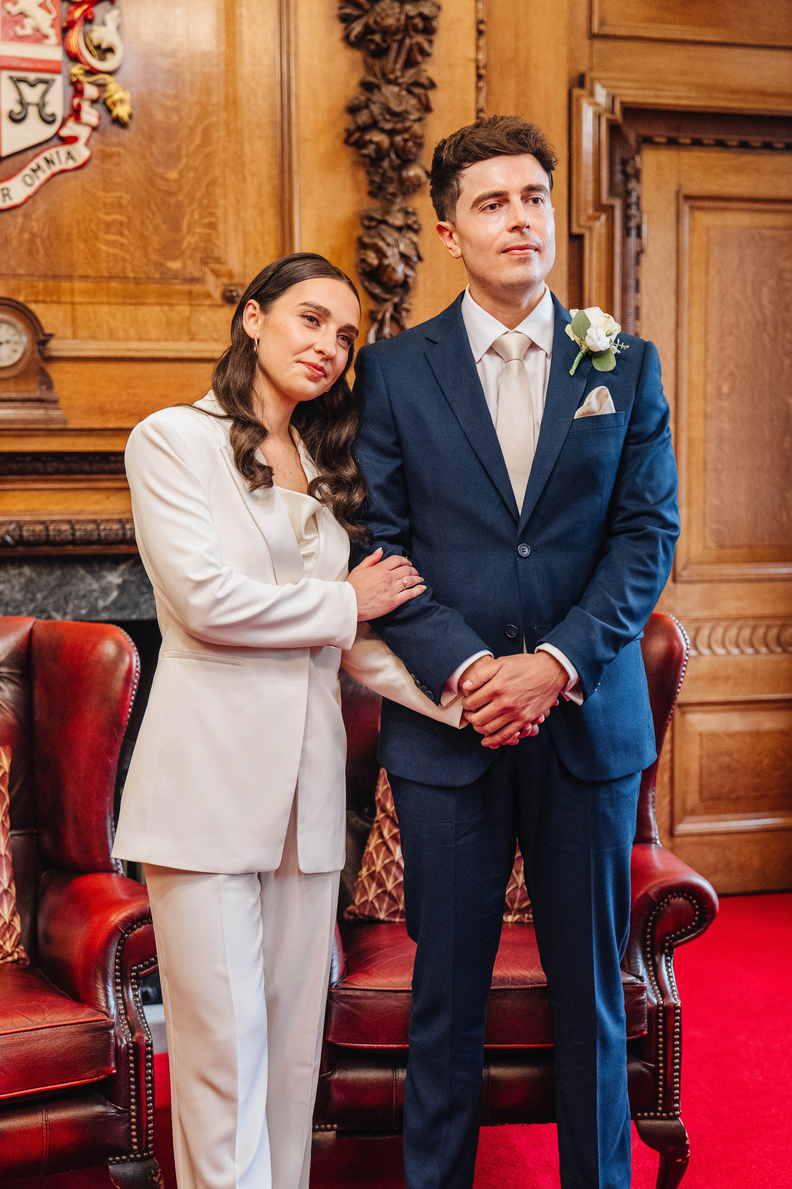 Ceremony in Islington town hall