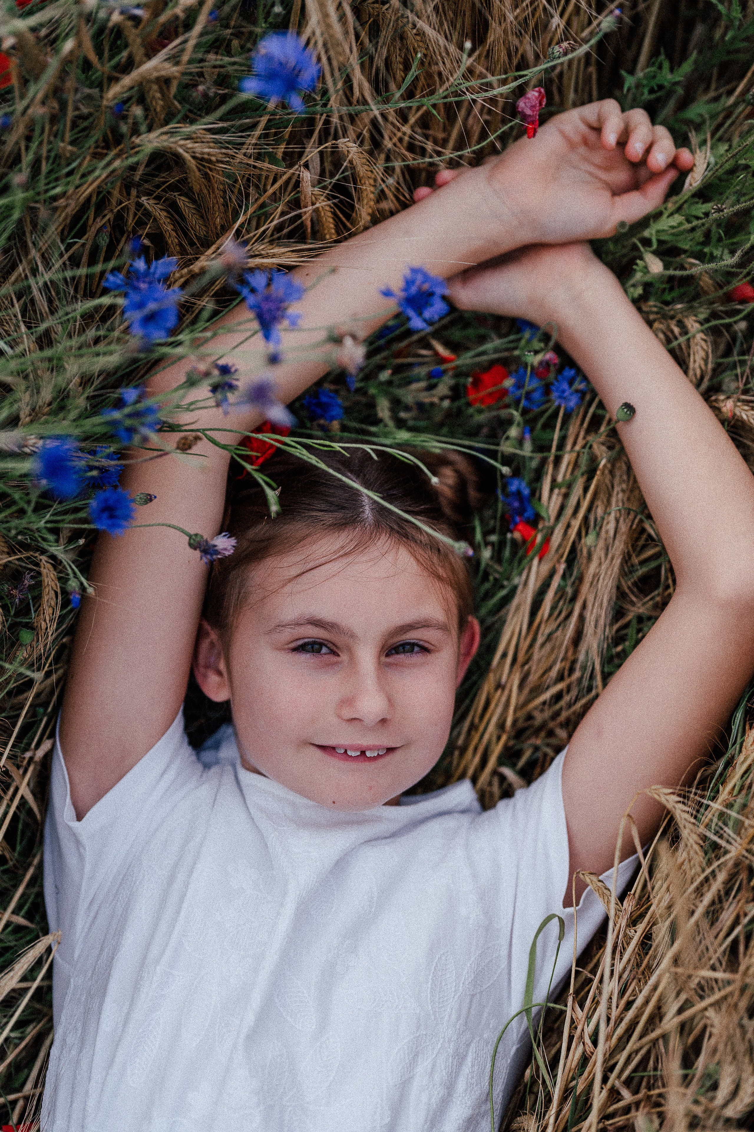 Poppy flowers. Familien, Portrait und Konzeptualfotografie in Genf, Schweiz