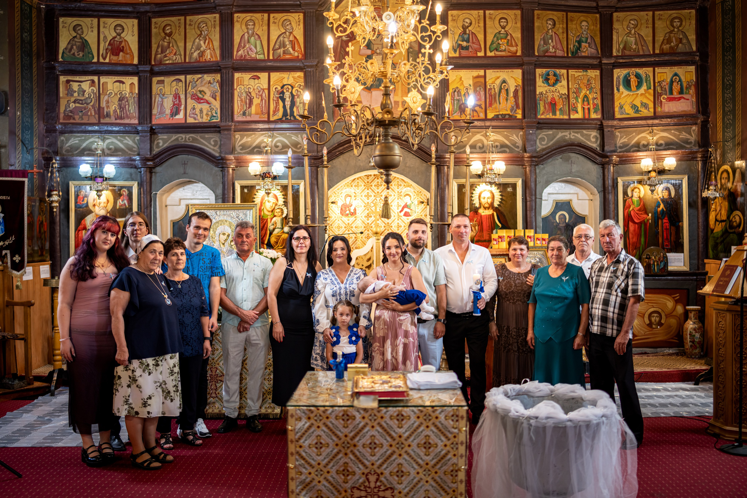 Botez Edoardo Andrei (Biserica Parohia Varbilau I). Mihai Alexandra Events