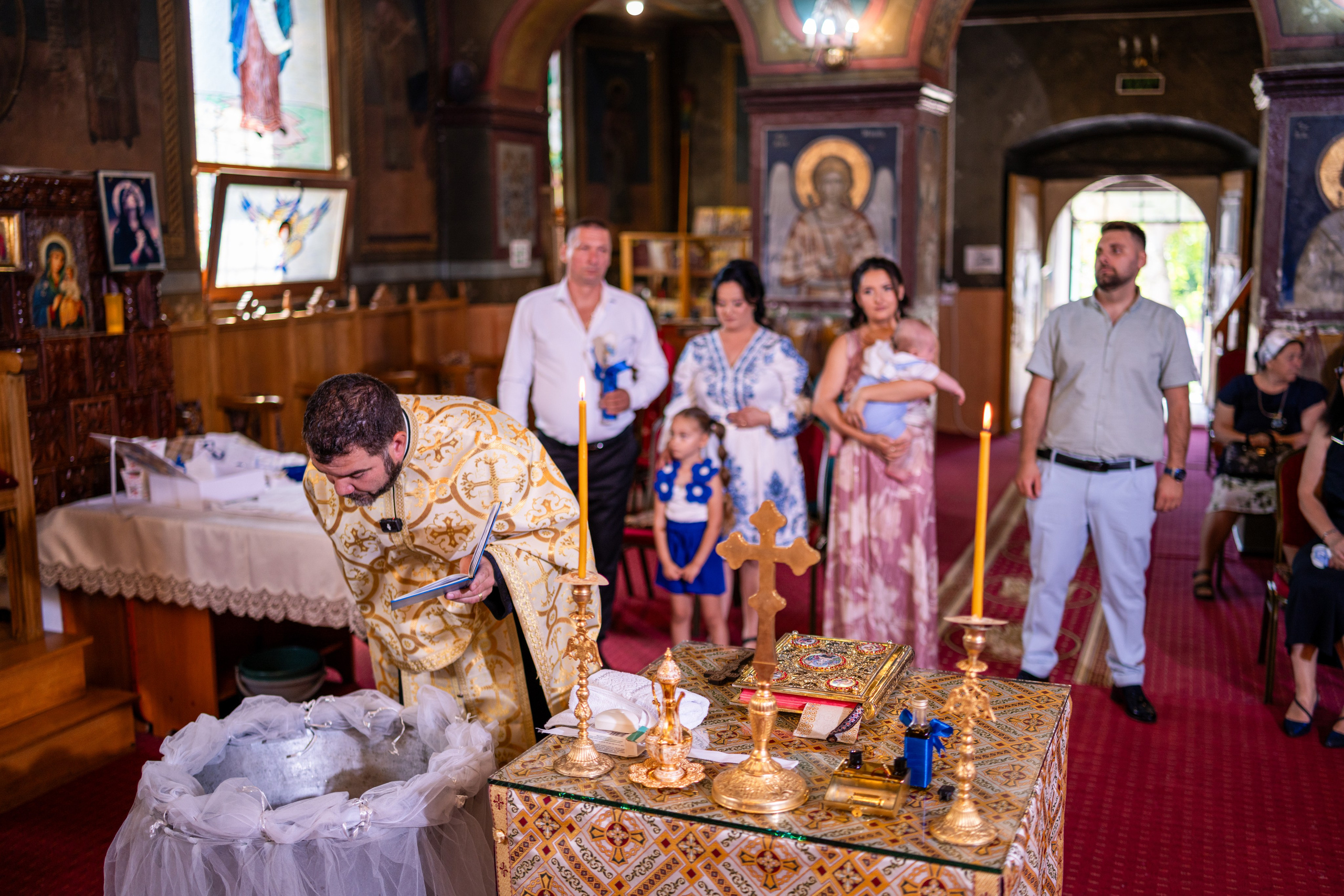 Botez Edoardo Andrei (Biserica Parohia Varbilau I). Mihai Alexandra Events