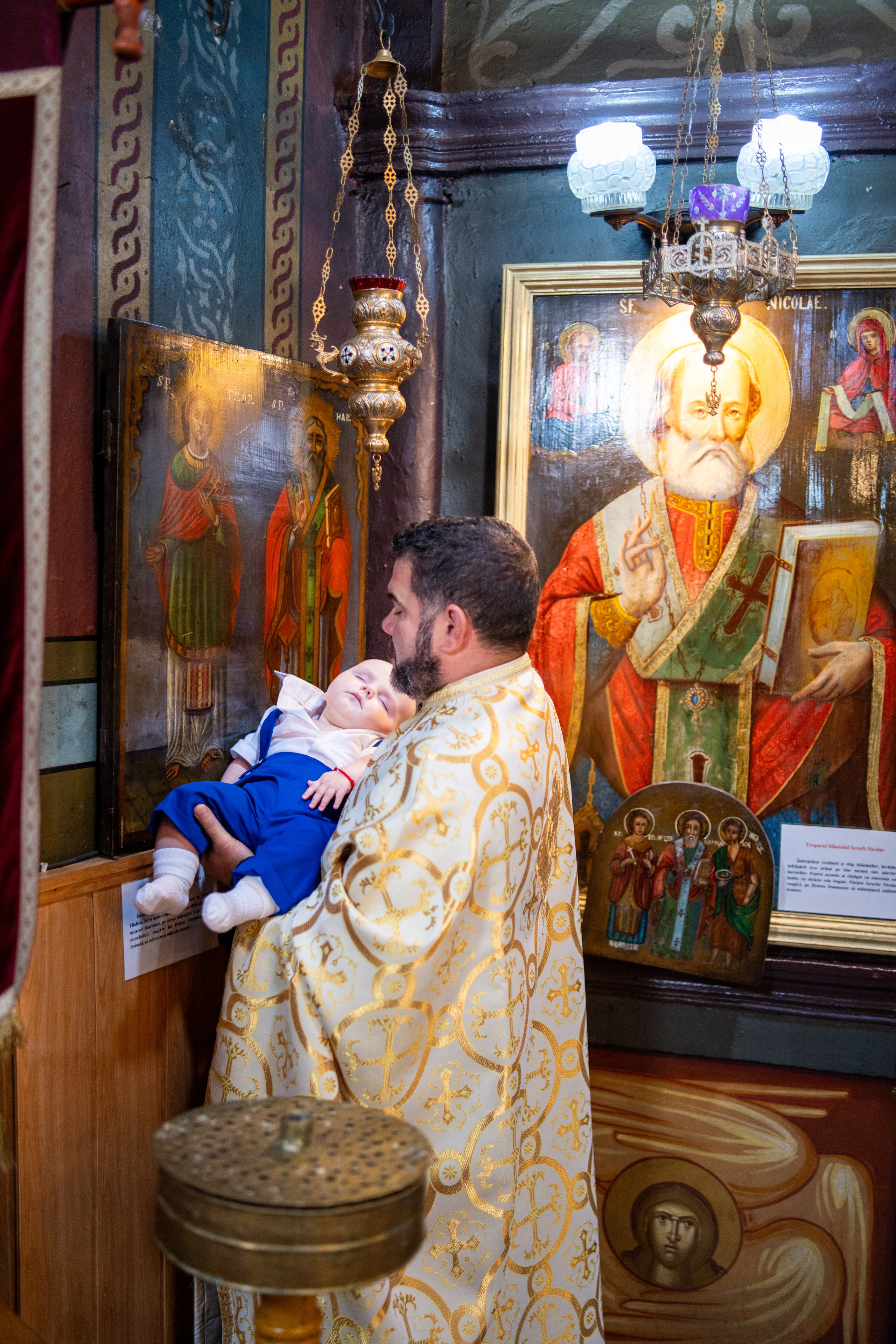 Botez Edoardo Andrei (Biserica Parohia Varbilau I). Mihai Alexandra Events