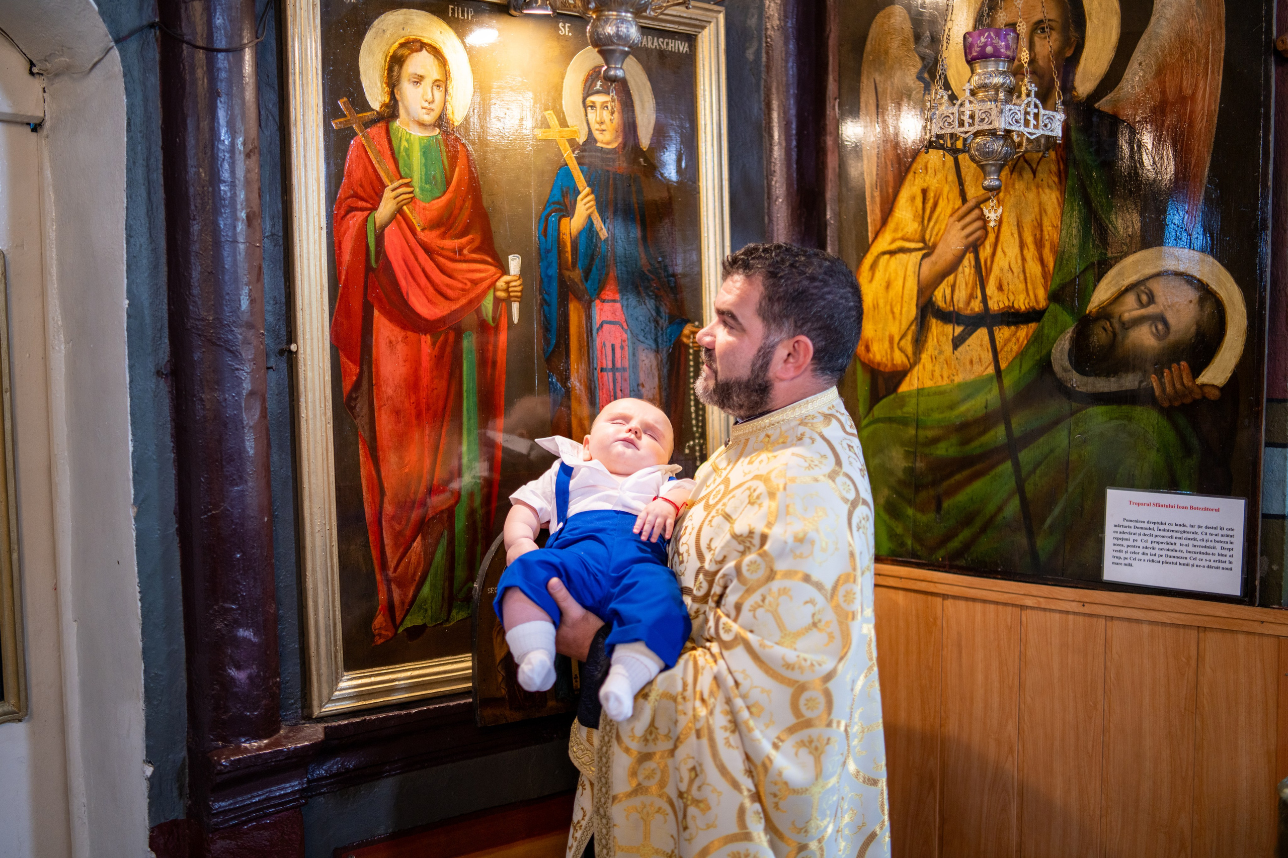 Botez Edoardo Andrei (Biserica Parohia Varbilau I). Mihai Alexandra Events