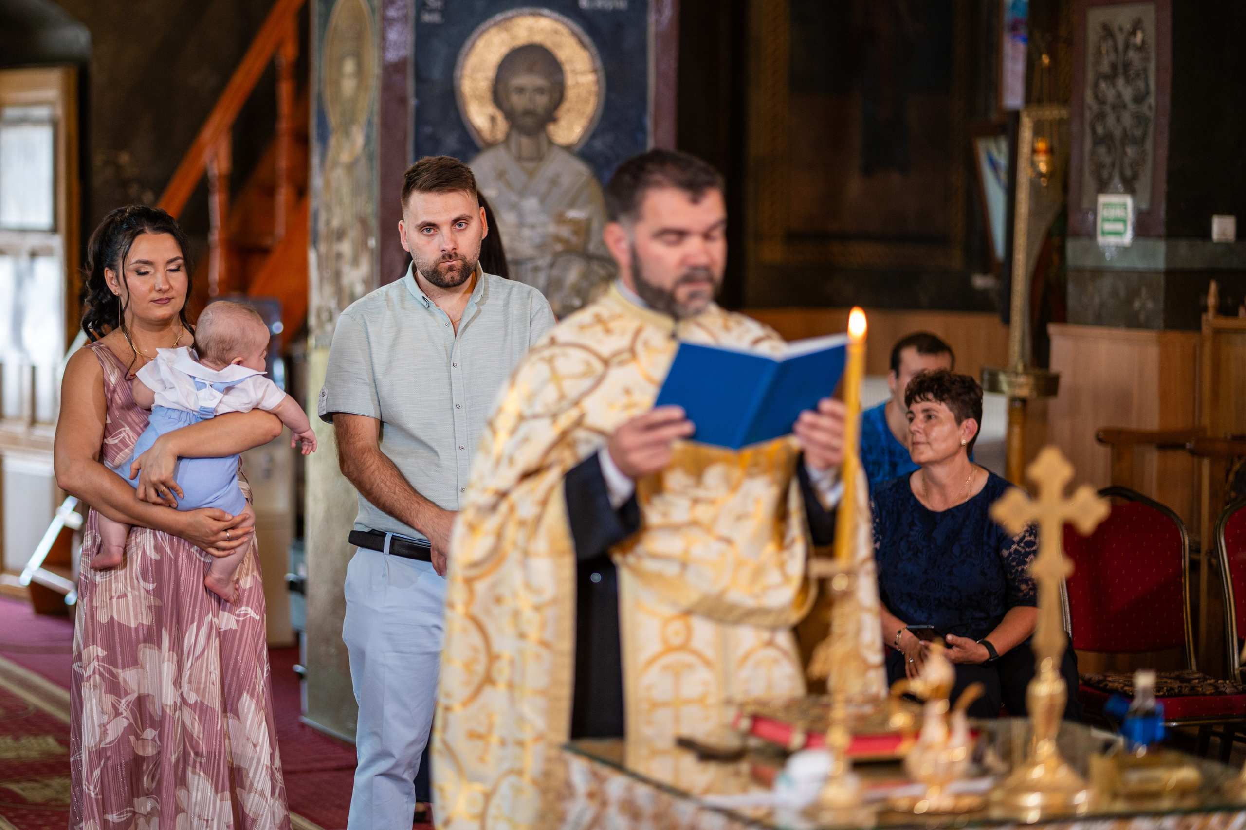 Botez Edoardo Andrei (Biserica Parohia Varbilau I). Mihai Alexandra Events