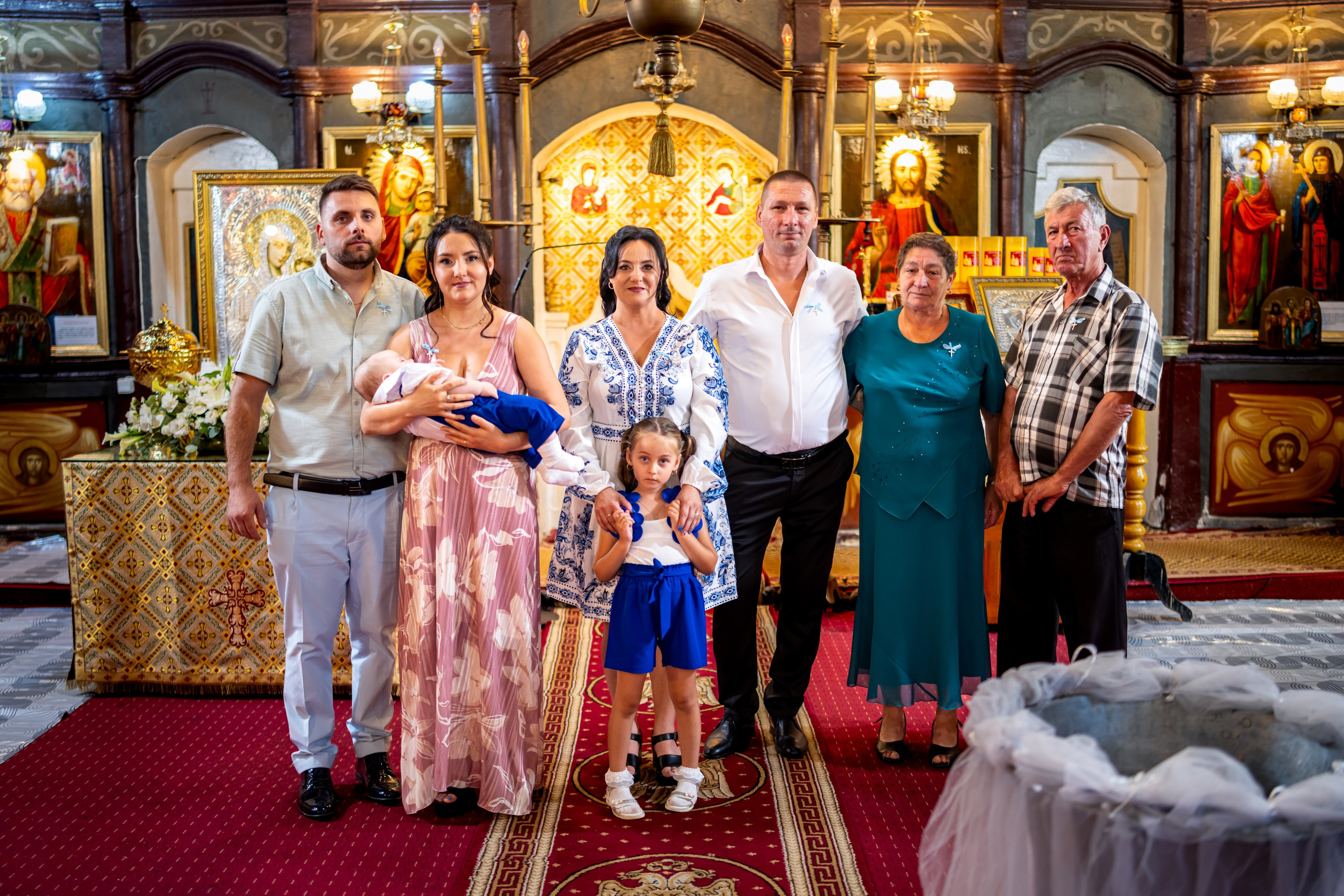 Botez Edoardo Andrei (Biserica Parohia Varbilau I). Mihai Alexandra Events