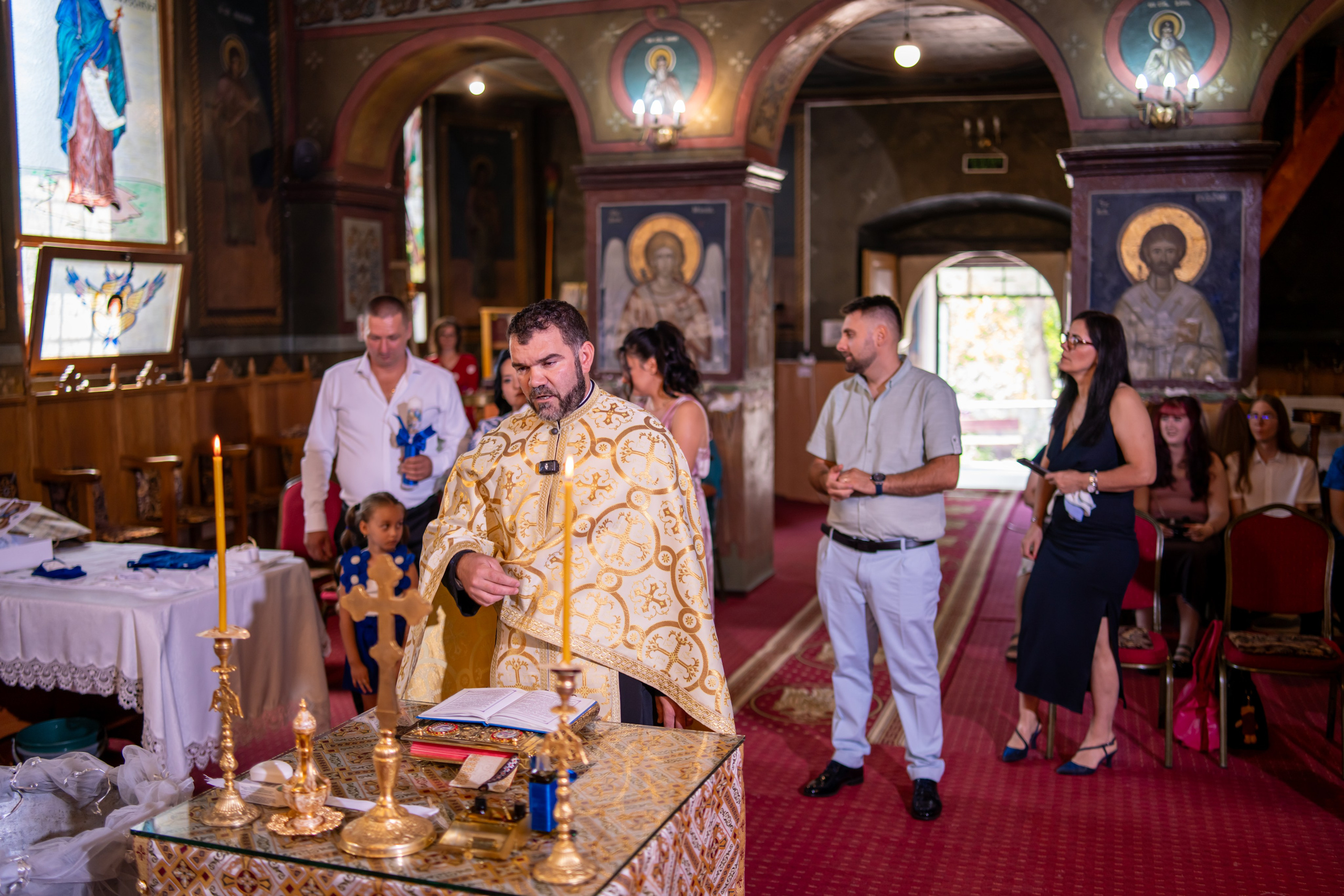 Botez Edoardo Andrei (Biserica Parohia Varbilau I). Mihai Alexandra Events