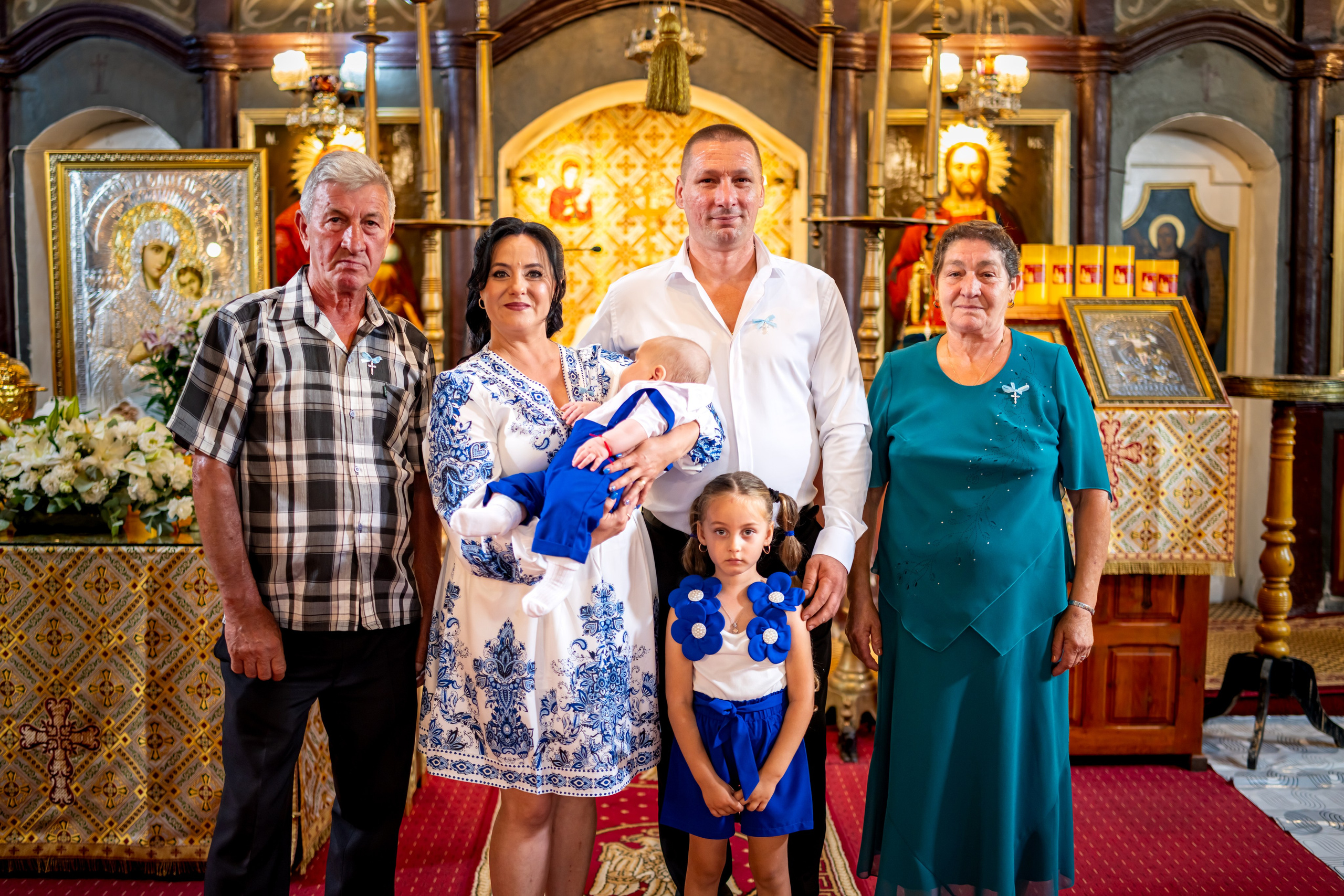 Botez Edoardo Andrei (Biserica Parohia Varbilau I). Mihai Alexandra Events
