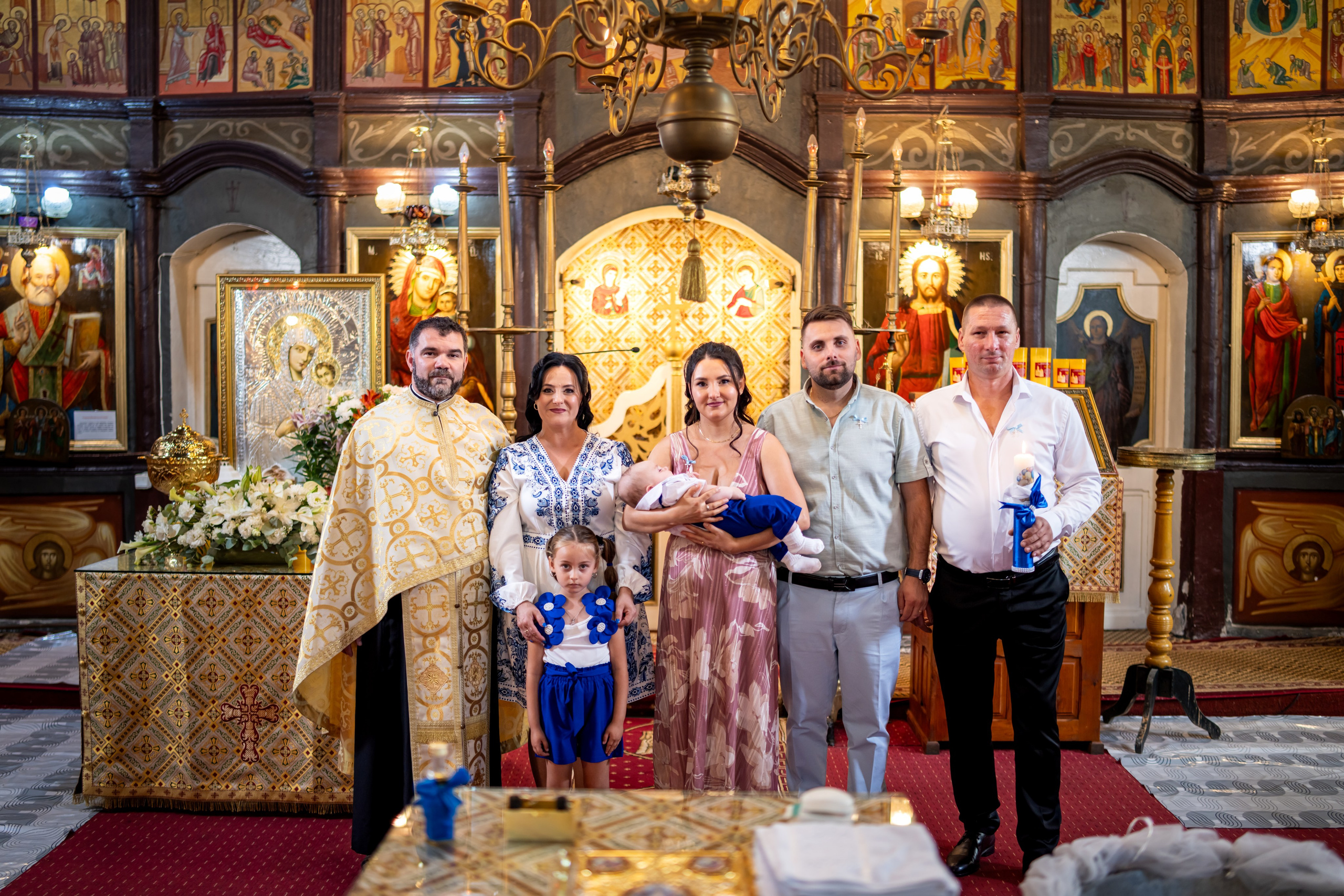 Botez Edoardo Andrei (Biserica Parohia Varbilau I). Mihai Alexandra Events