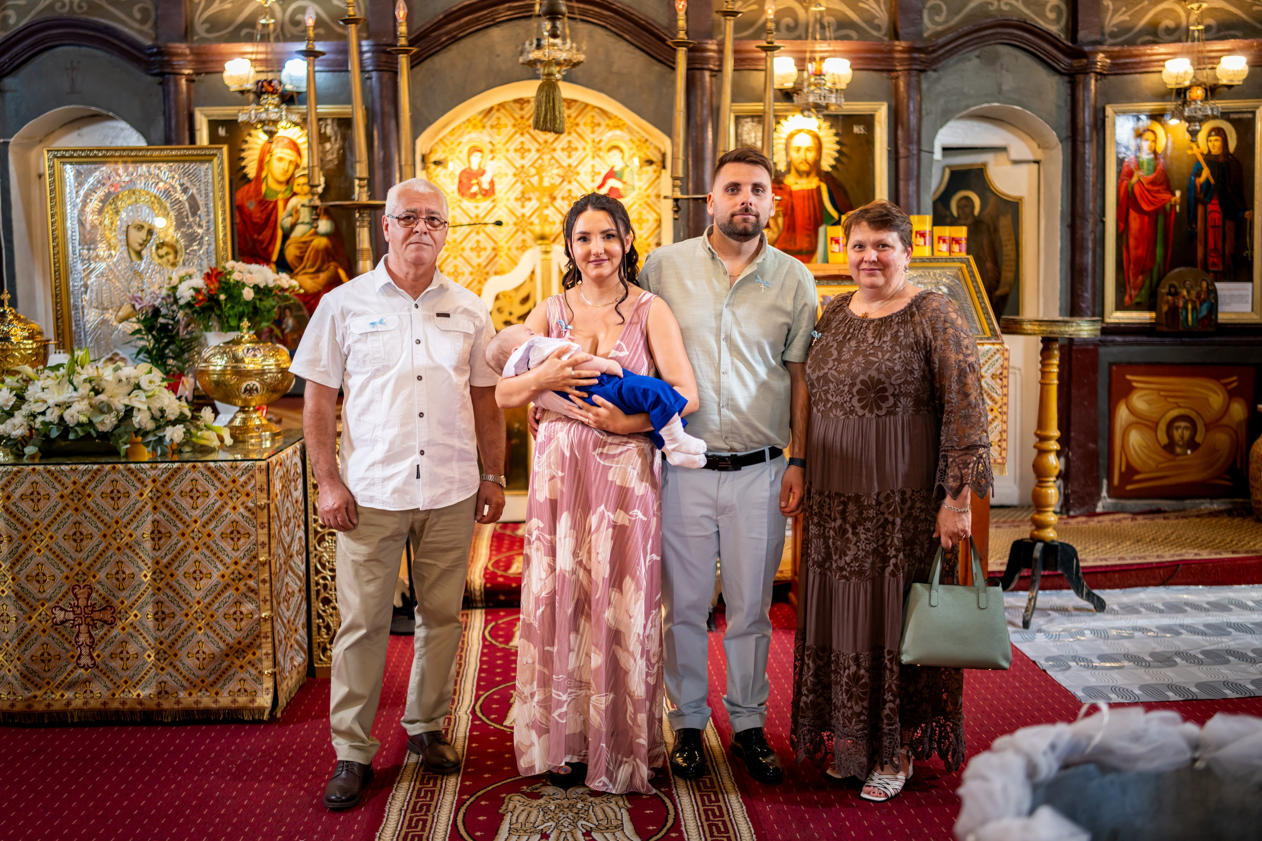 Botez Edoardo Andrei (Biserica Parohia Varbilau I). Mihai Alexandra Events