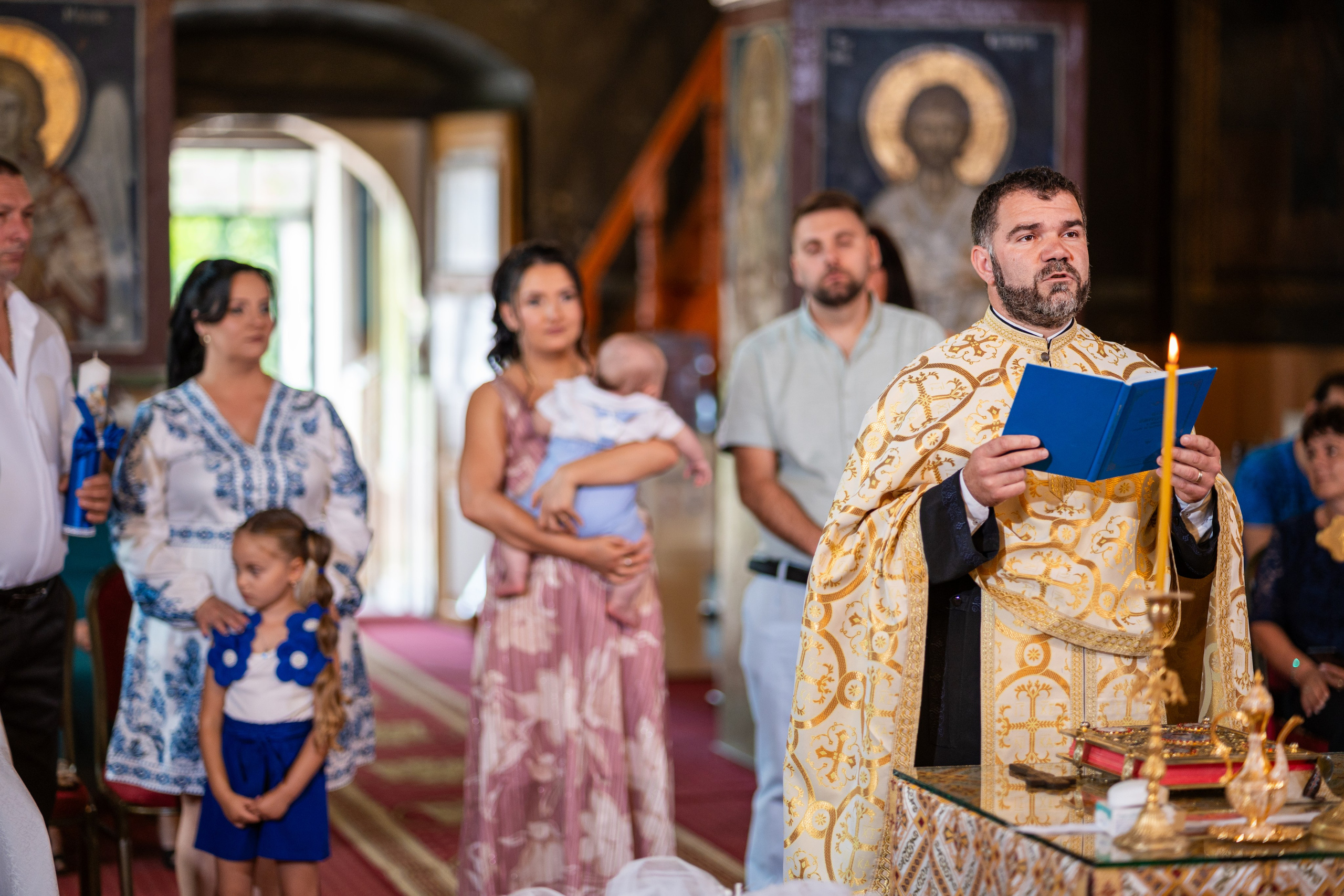 Botez Edoardo Andrei (Biserica Parohia Varbilau I). Mihai Alexandra Events