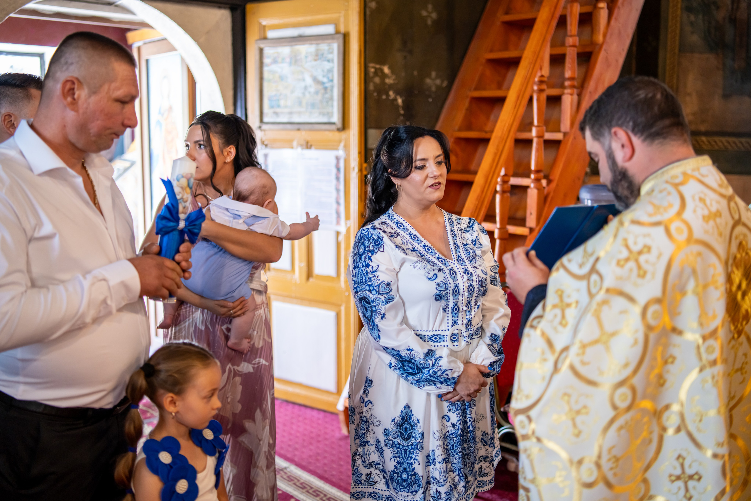 Botez Edoardo Andrei (Biserica Parohia Varbilau I). Mihai Alexandra Events