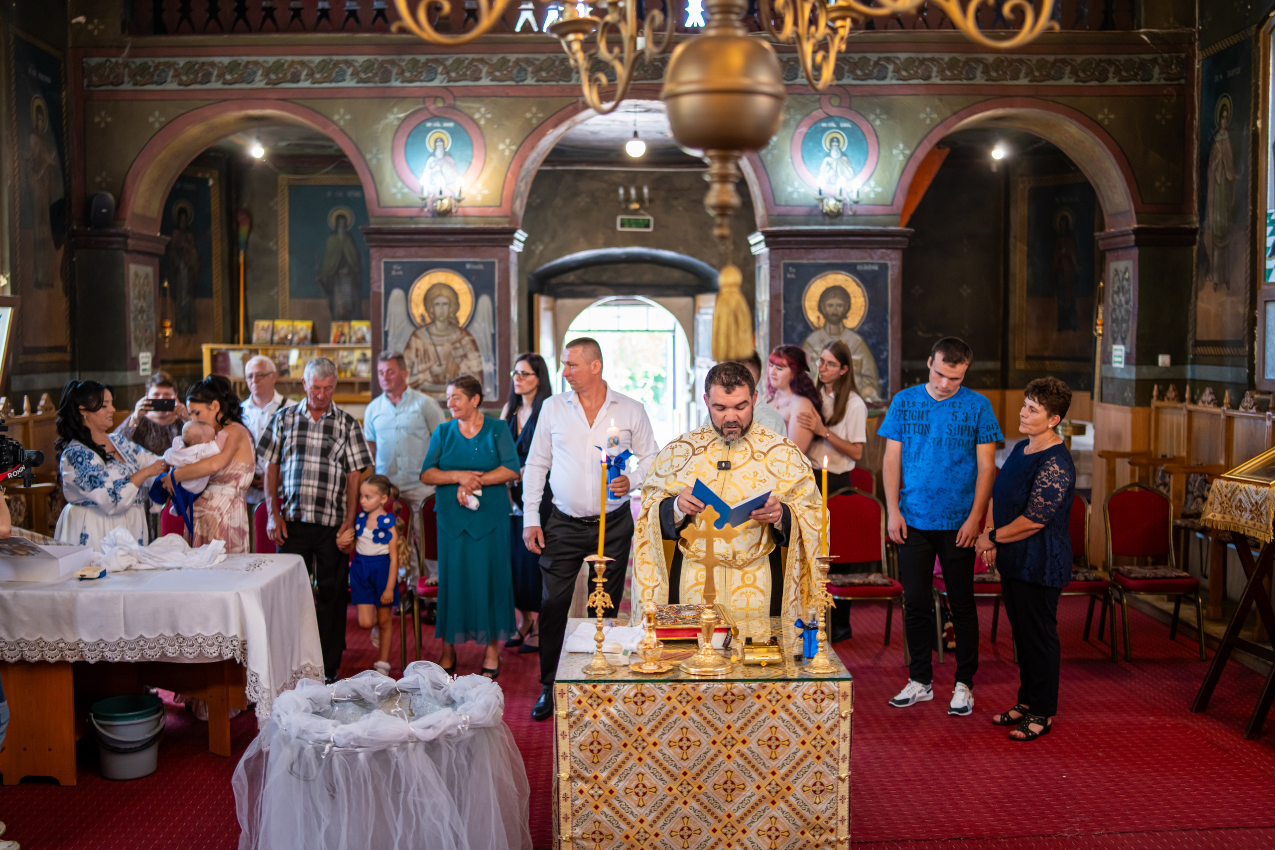 Botez Edoardo Andrei (Biserica Parohia Varbilau I). Mihai Alexandra Events