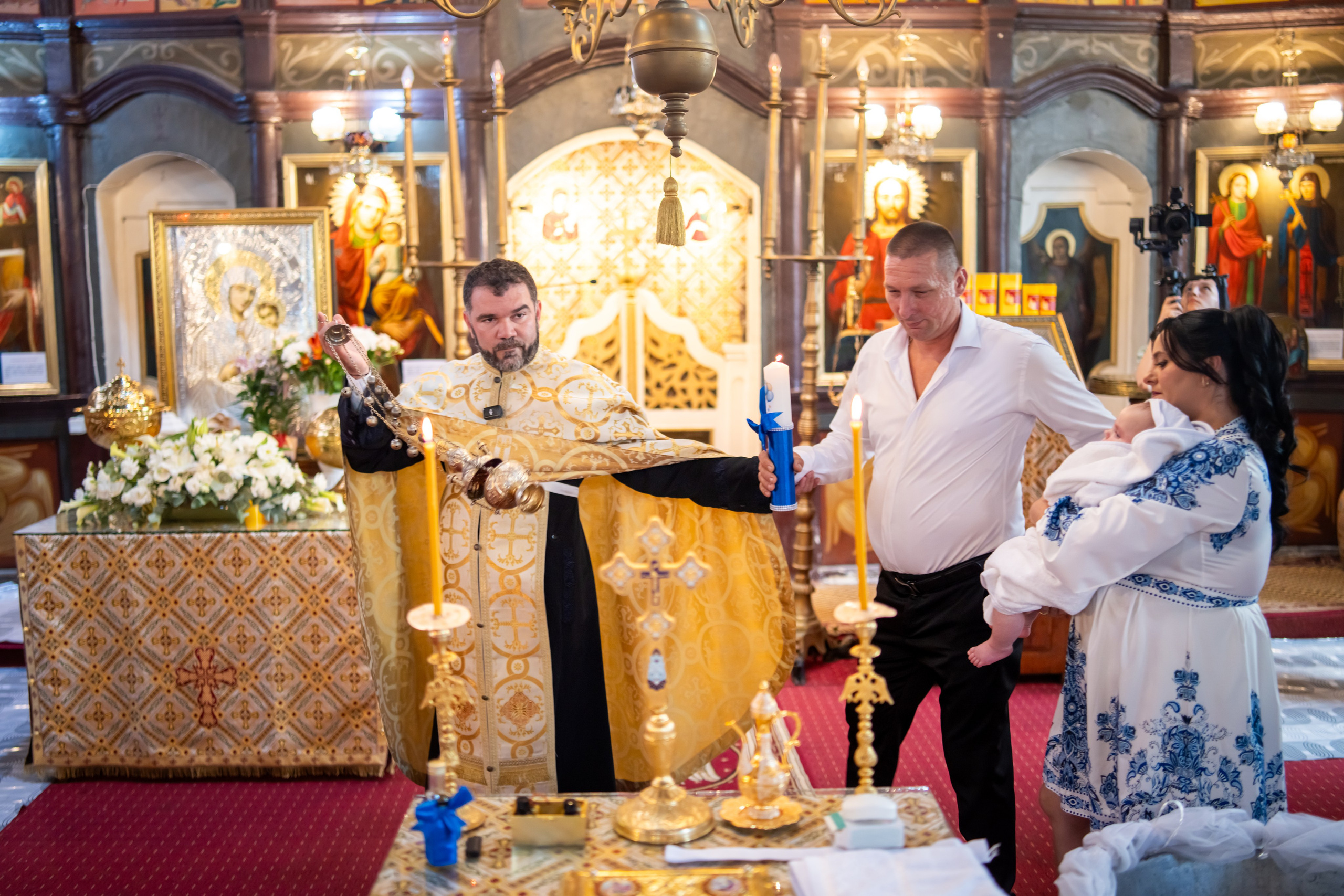 Botez Edoardo Andrei (Biserica Parohia Varbilau I). Mihai Alexandra Events