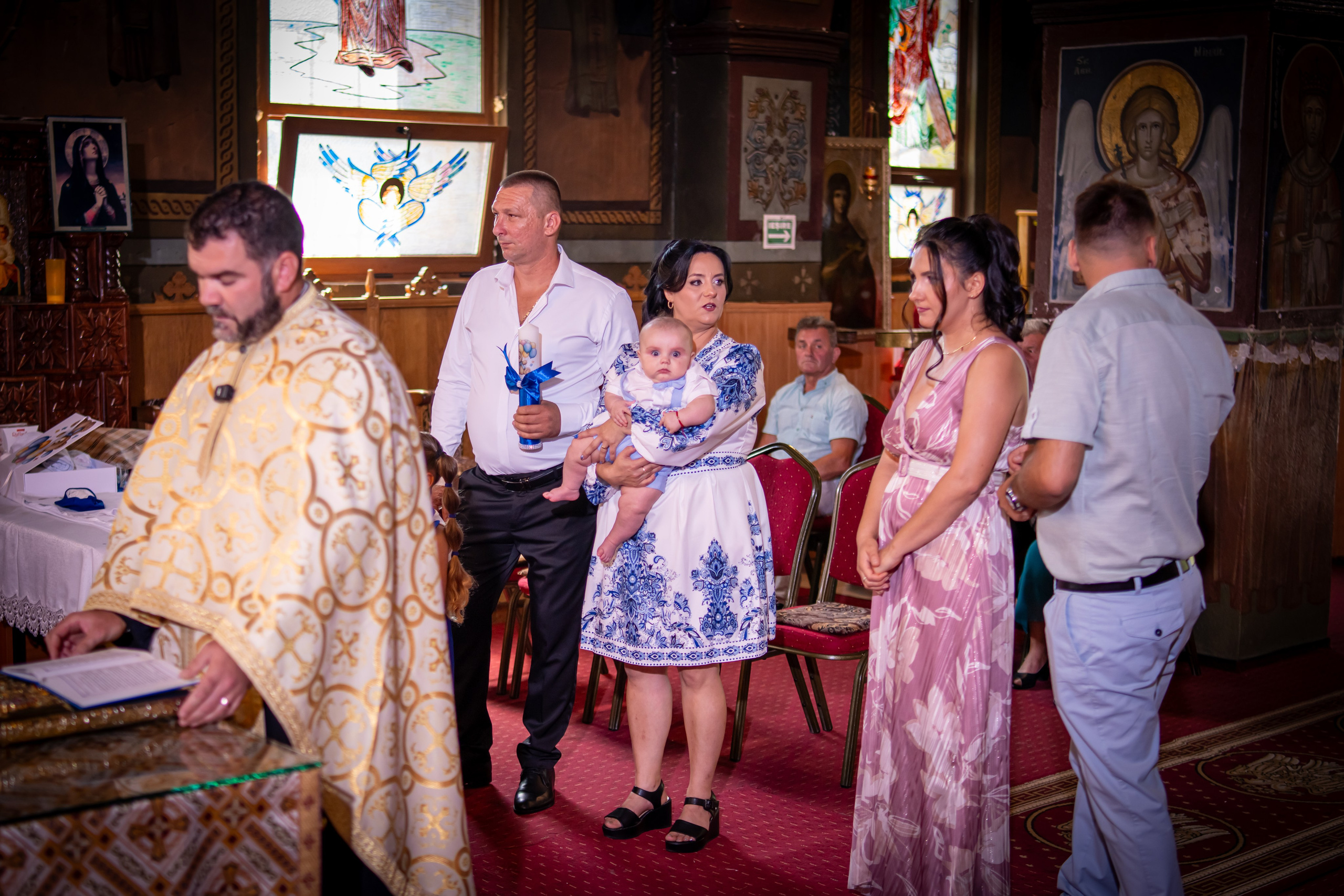 Botez Edoardo Andrei (Biserica Parohia Varbilau I). Mihai Alexandra Events