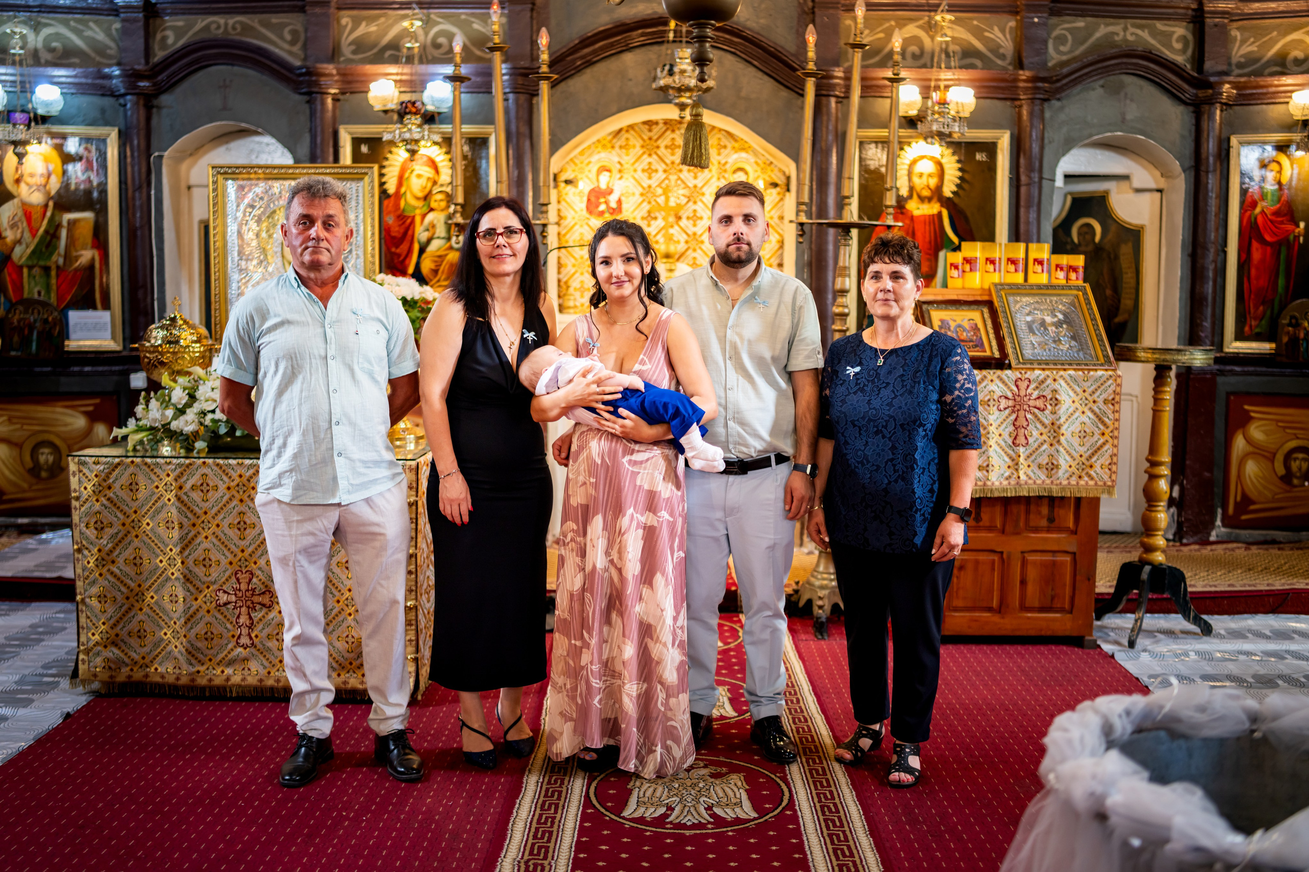 Botez Edoardo Andrei (Biserica Parohia Varbilau I). Mihai Alexandra Events