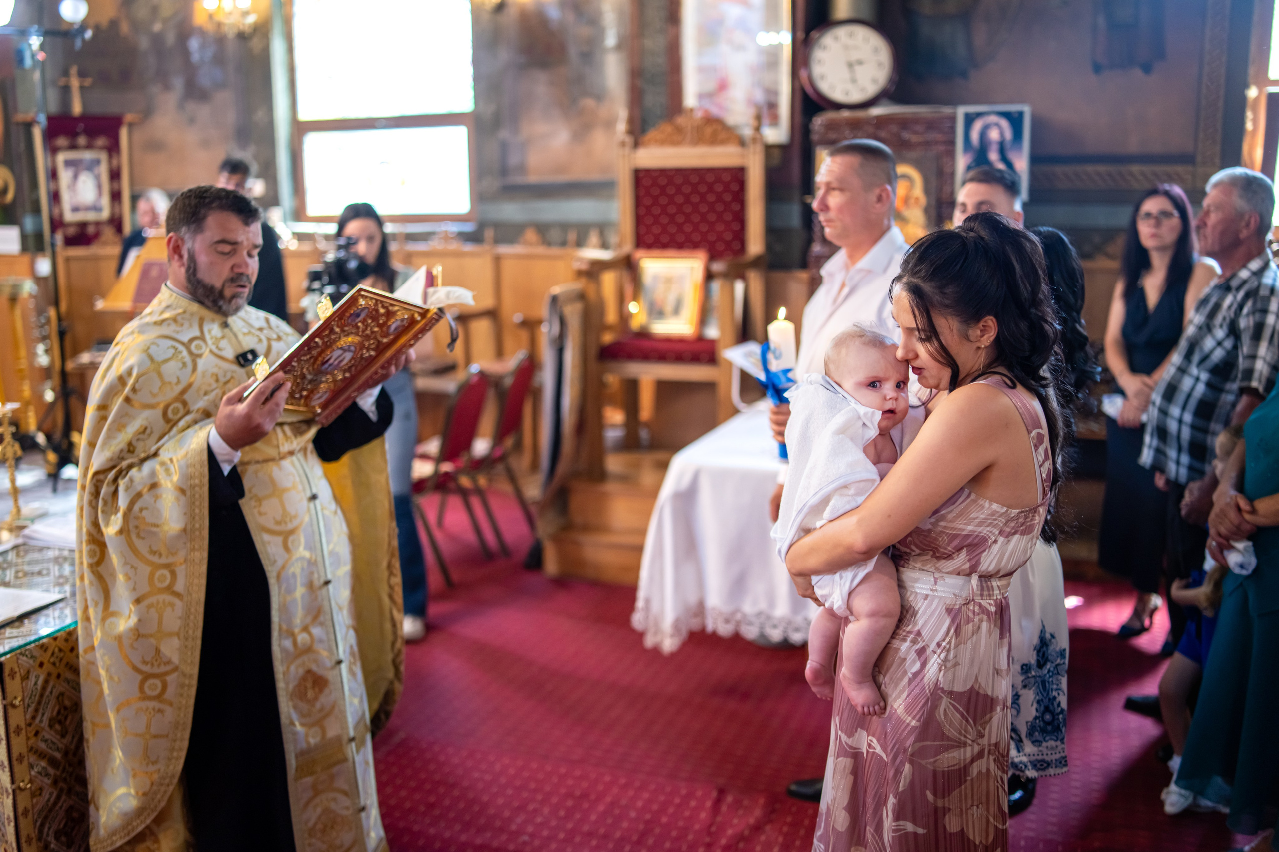 Botez Edoardo Andrei (Biserica Parohia Varbilau I). Mihai Alexandra Events