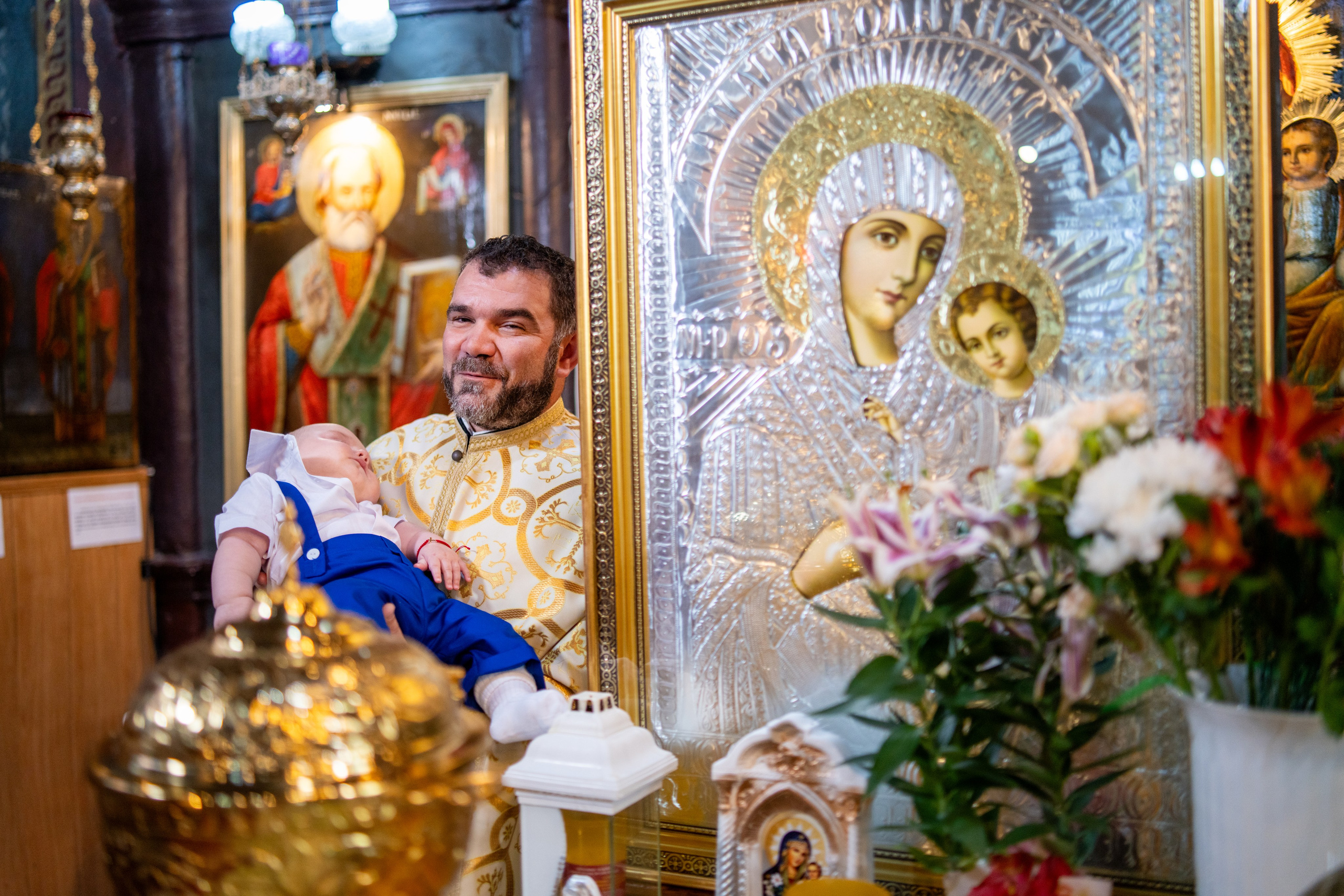 Botez Edoardo Andrei (Biserica Parohia Varbilau I). Mihai Alexandra Events