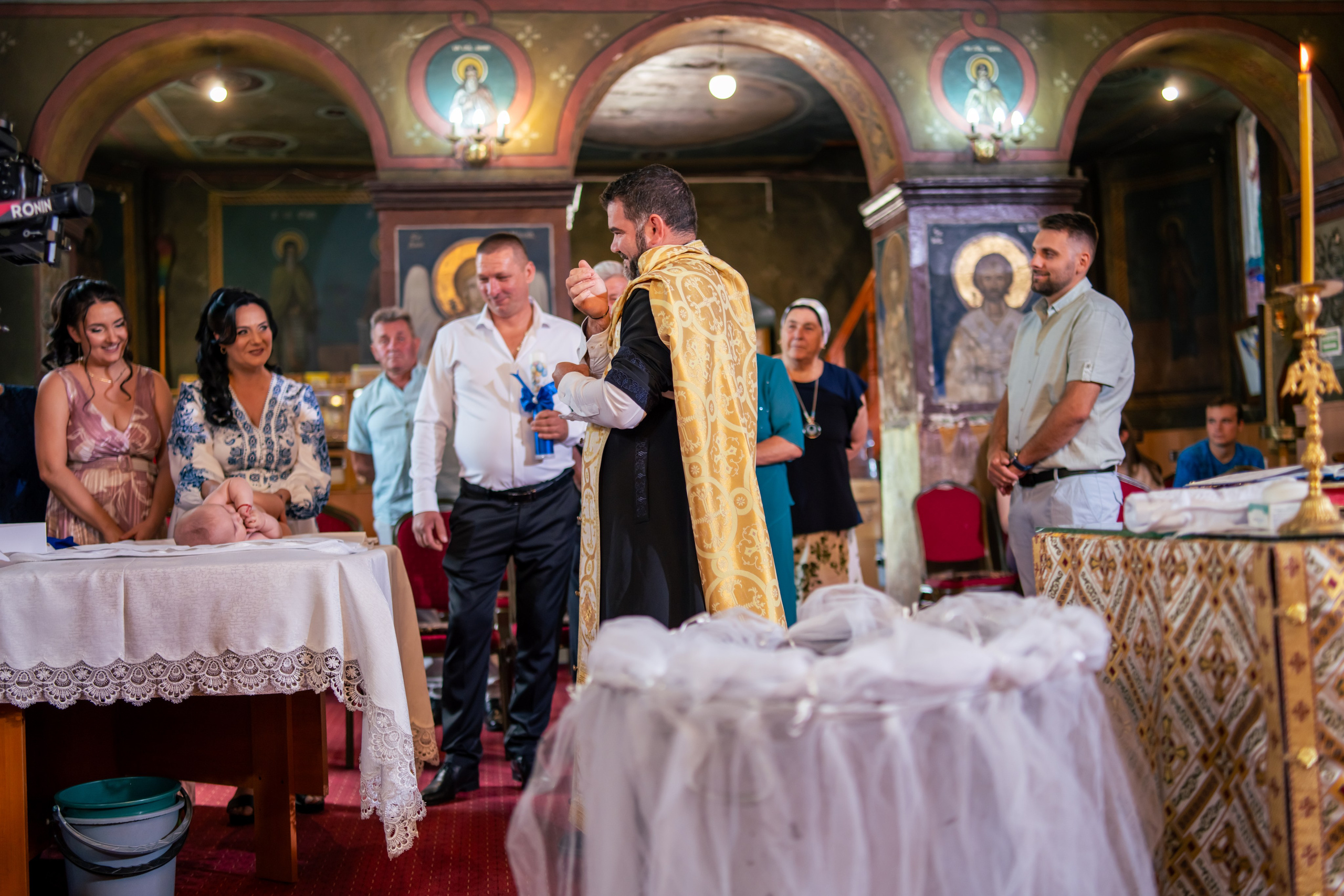 Botez Edoardo Andrei (Biserica Parohia Varbilau I). Mihai Alexandra Events