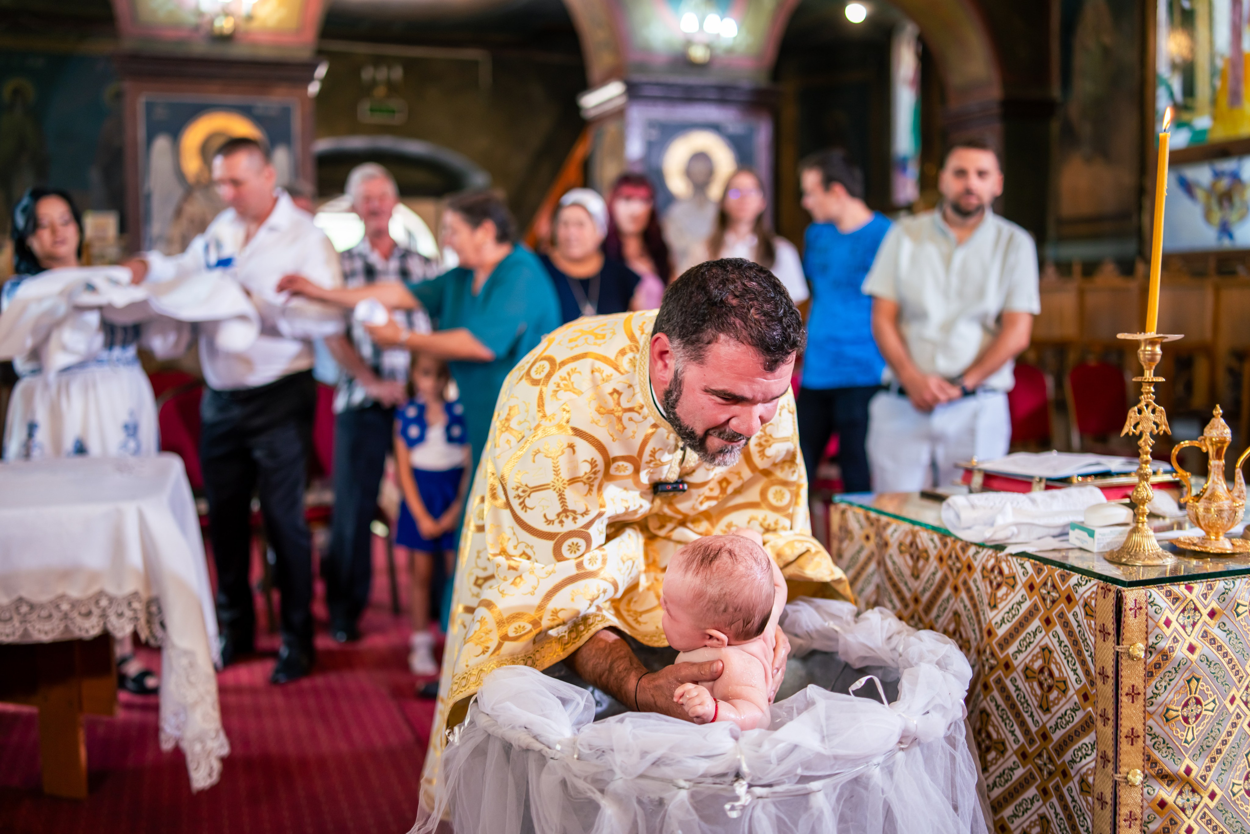Botez Edoardo Andrei (Biserica Parohia Varbilau I). Mihai Alexandra Events